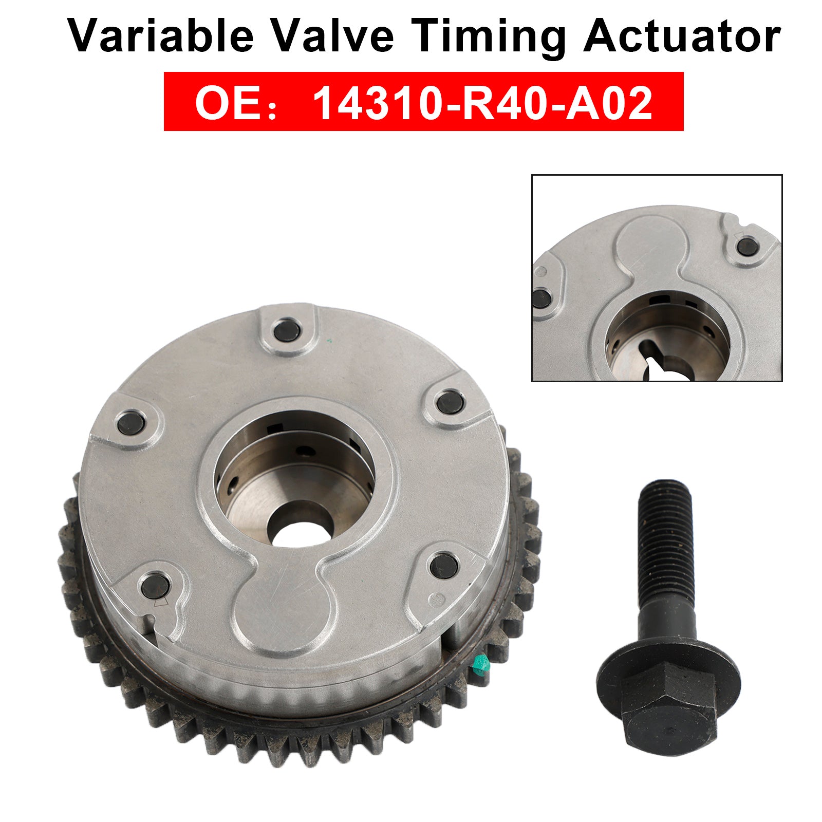 Acura ILX 2013-2015 Actuador VVT de sincronización variable de válvulas 14310R40A02 14310R40A01