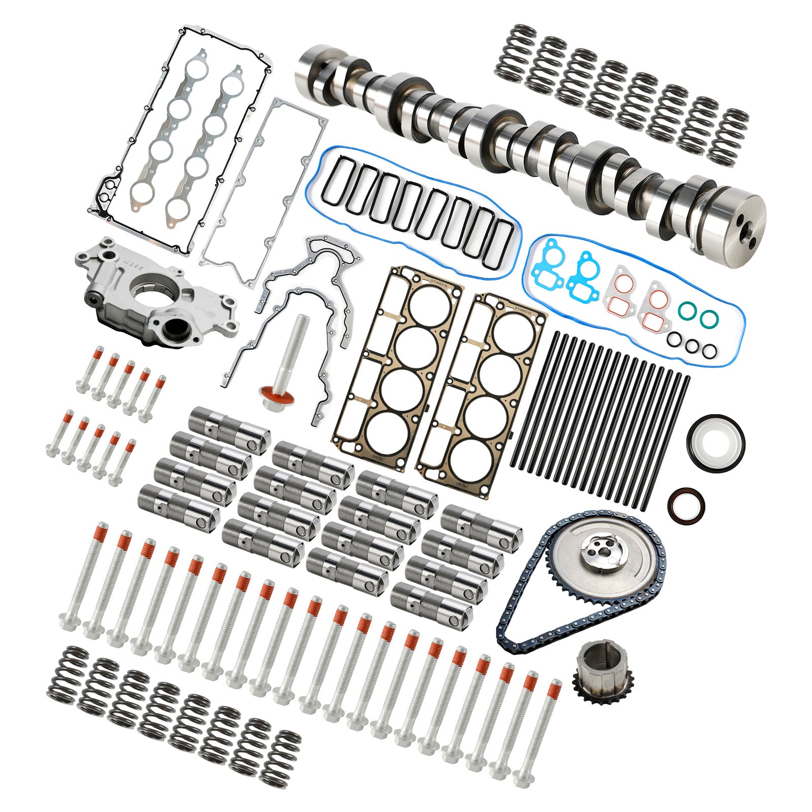 Sloppy Mechanics Stage 2 Cam Lifters Kit for LS1 4.8 5.3 5.7 6.0 6.2 LS +7.400