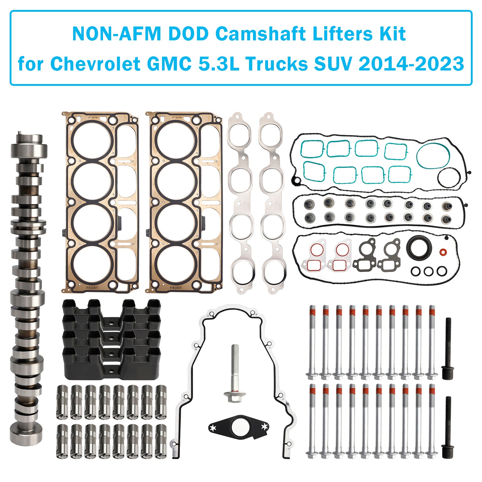 NON-AFM DOD Camshaft Lifters Kit for Chevrolet GMC 5.3L Trucks SUV 2014-2023
