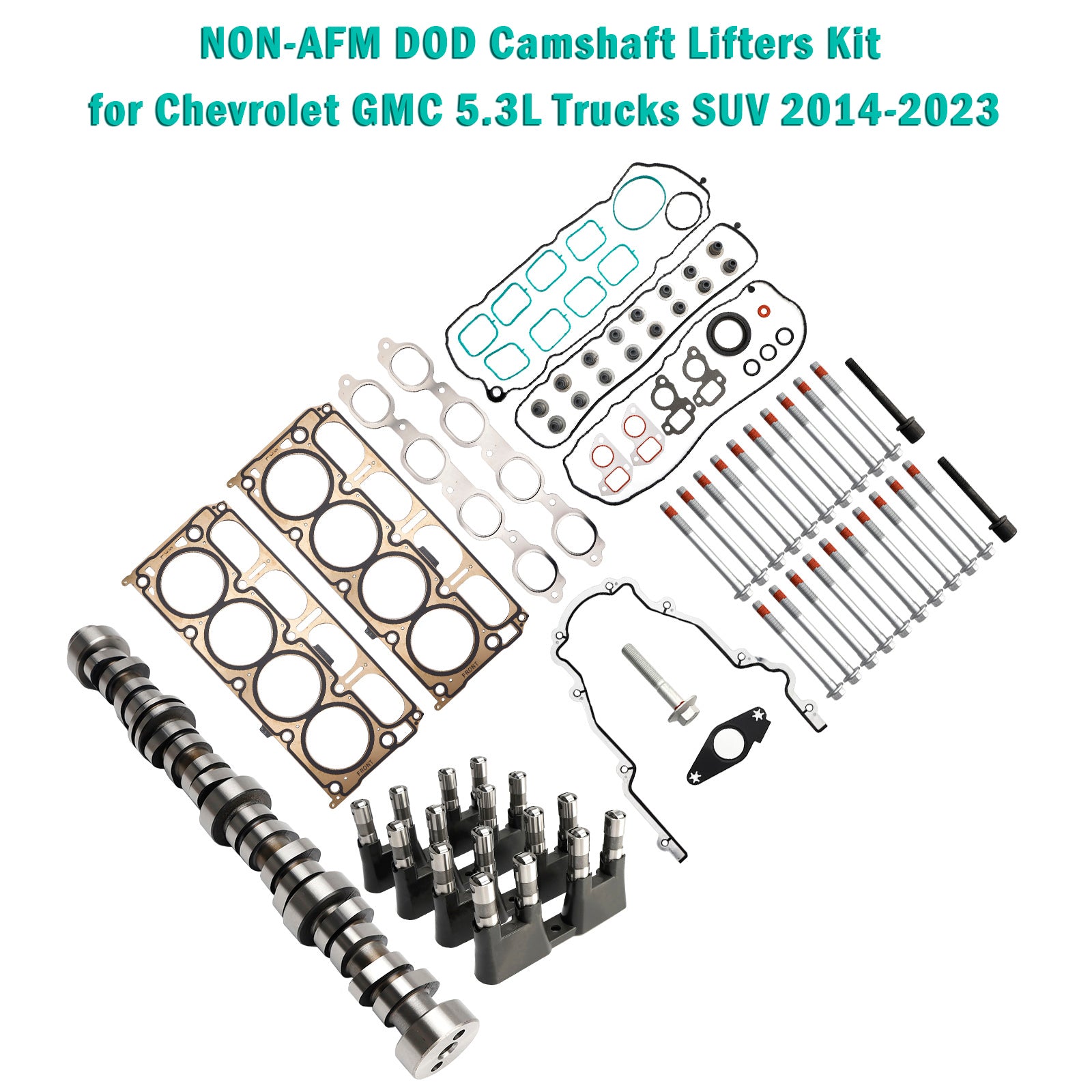 NON-AFM DOD Camshaft Lifters Kit for Chevrolet GMC 5.3L Trucks SUV 2014-2023
