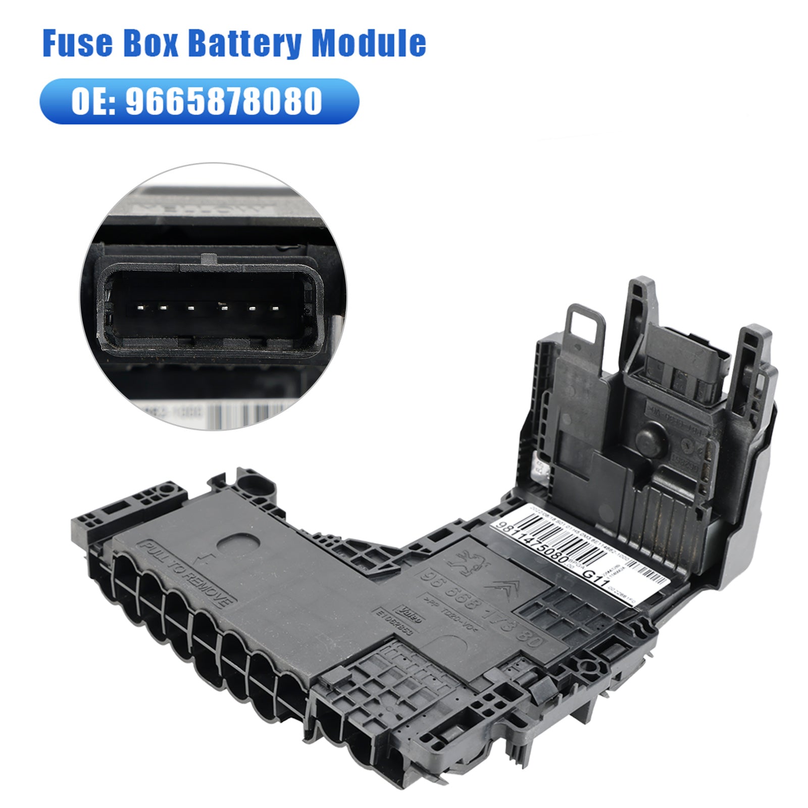 Fuse Box Battery Module 9665878080 For Citroen C4L DS5 1.6 &1.8 Peugeot 508