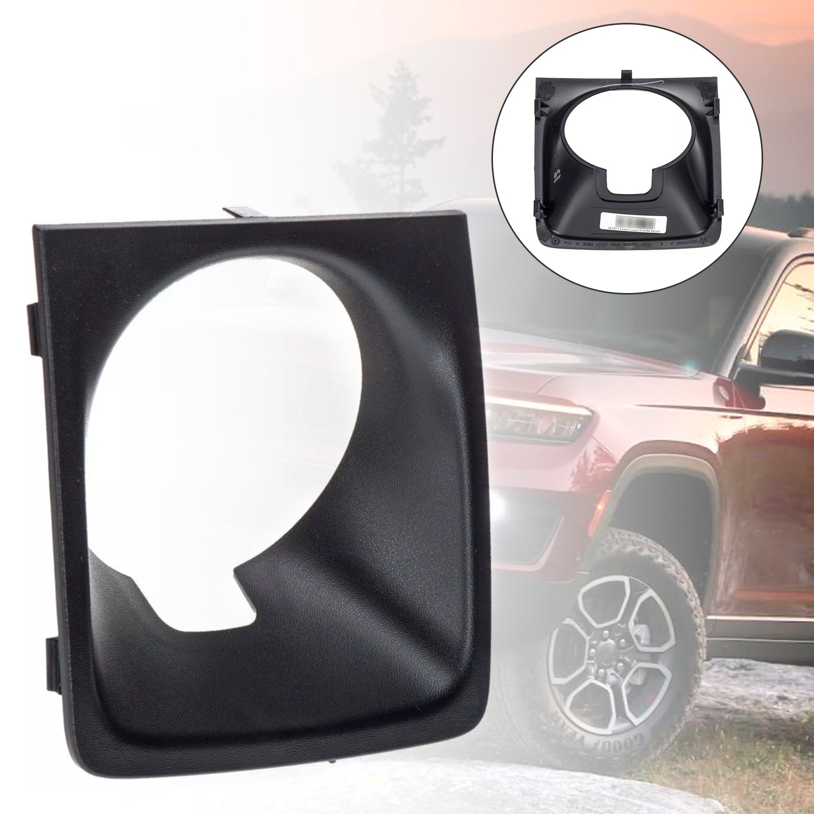 2016-2022 Jeep Grand Cherokee Adaptive Cruise Control Module Bezel 68262008AA