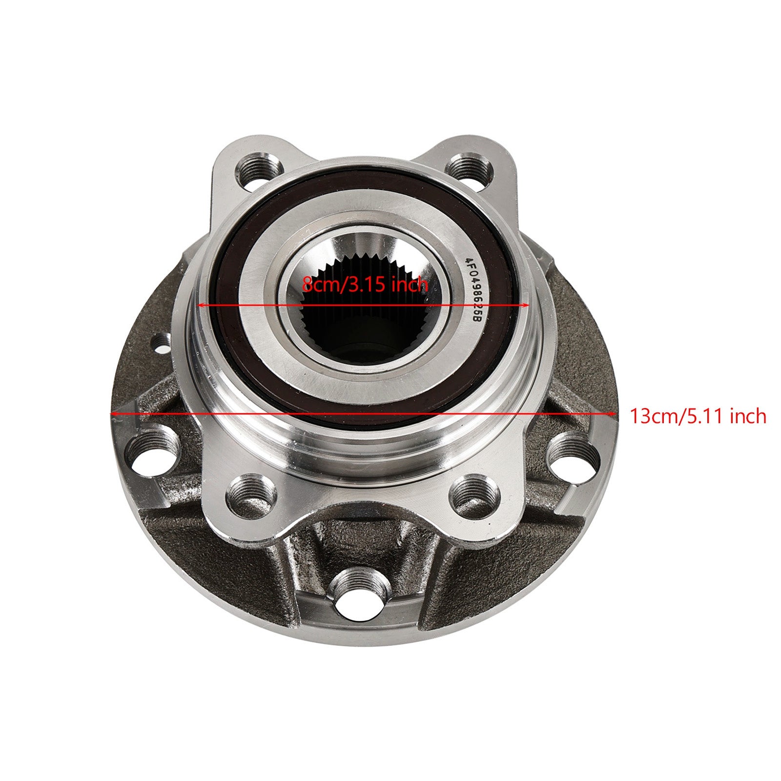 2004-2011 Audi A6 C6 4F2 Front Wheel Bearing Hub 4F0498625B Fedex Express