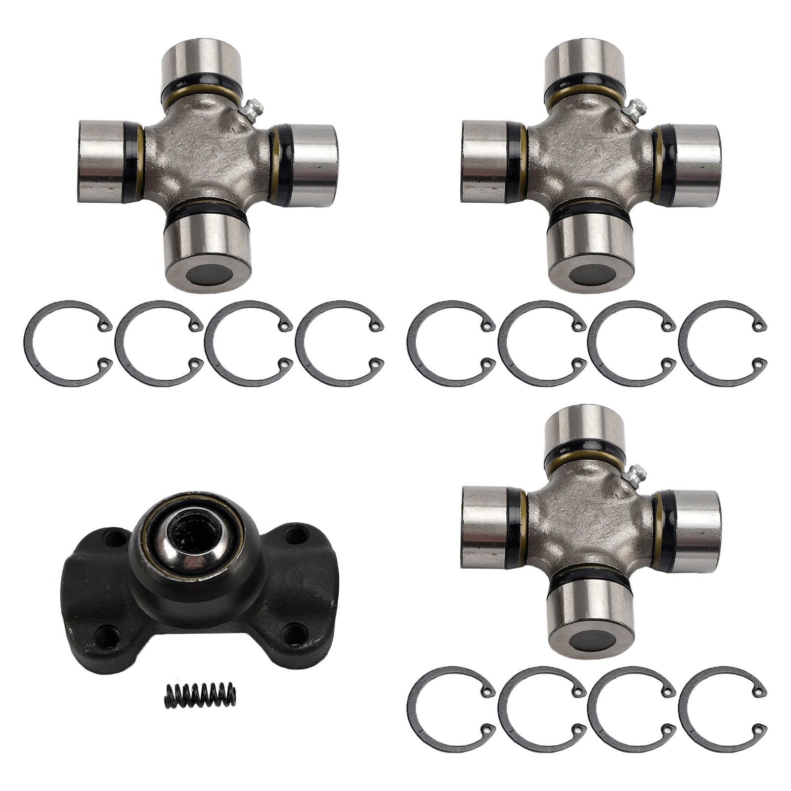 Double Cardan Joint 211355X + 5-153X For Jeep Wrangler Cherokee XJ TJ