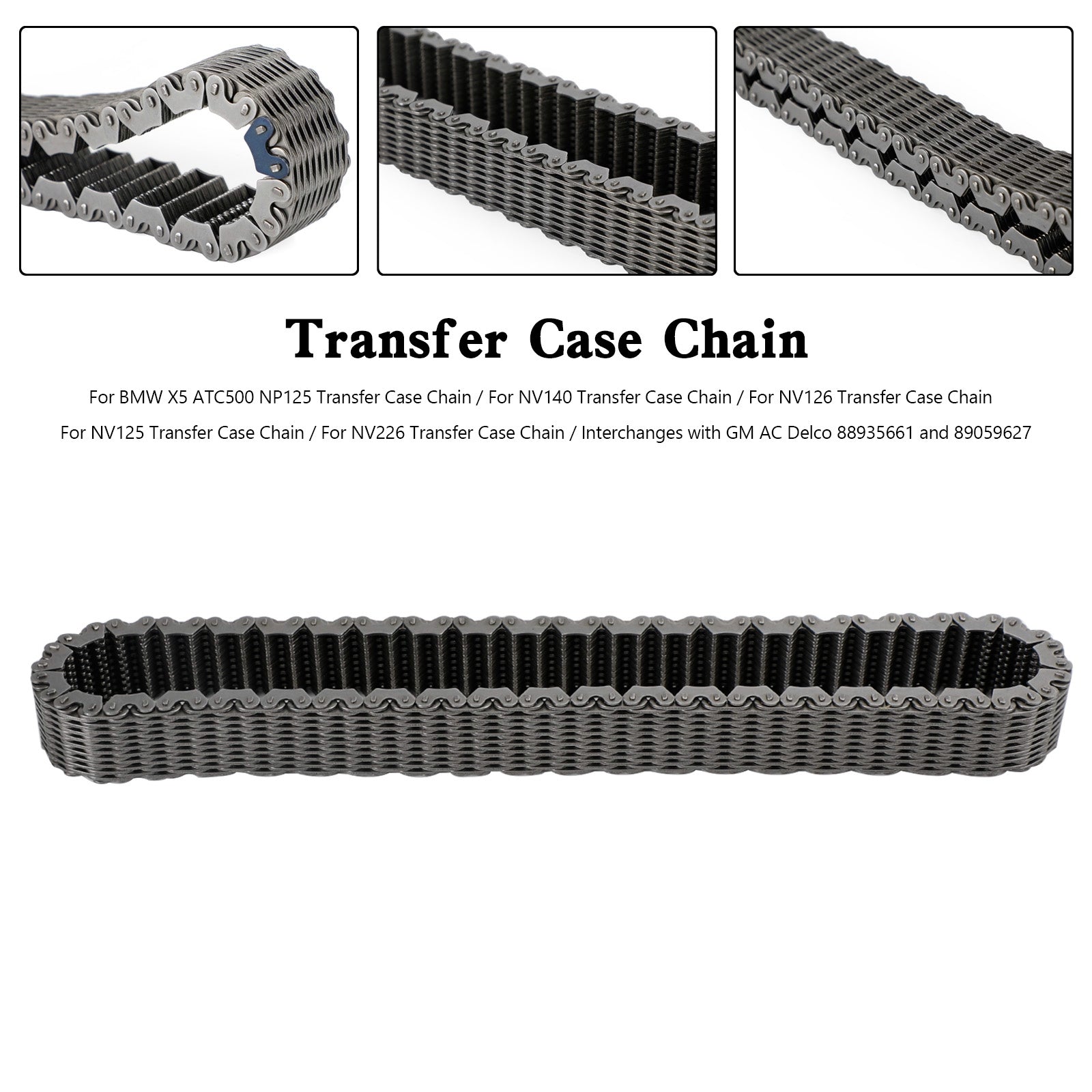 Cadena de caja de transferencia HV059 para BMW X5 ATC500 NV125