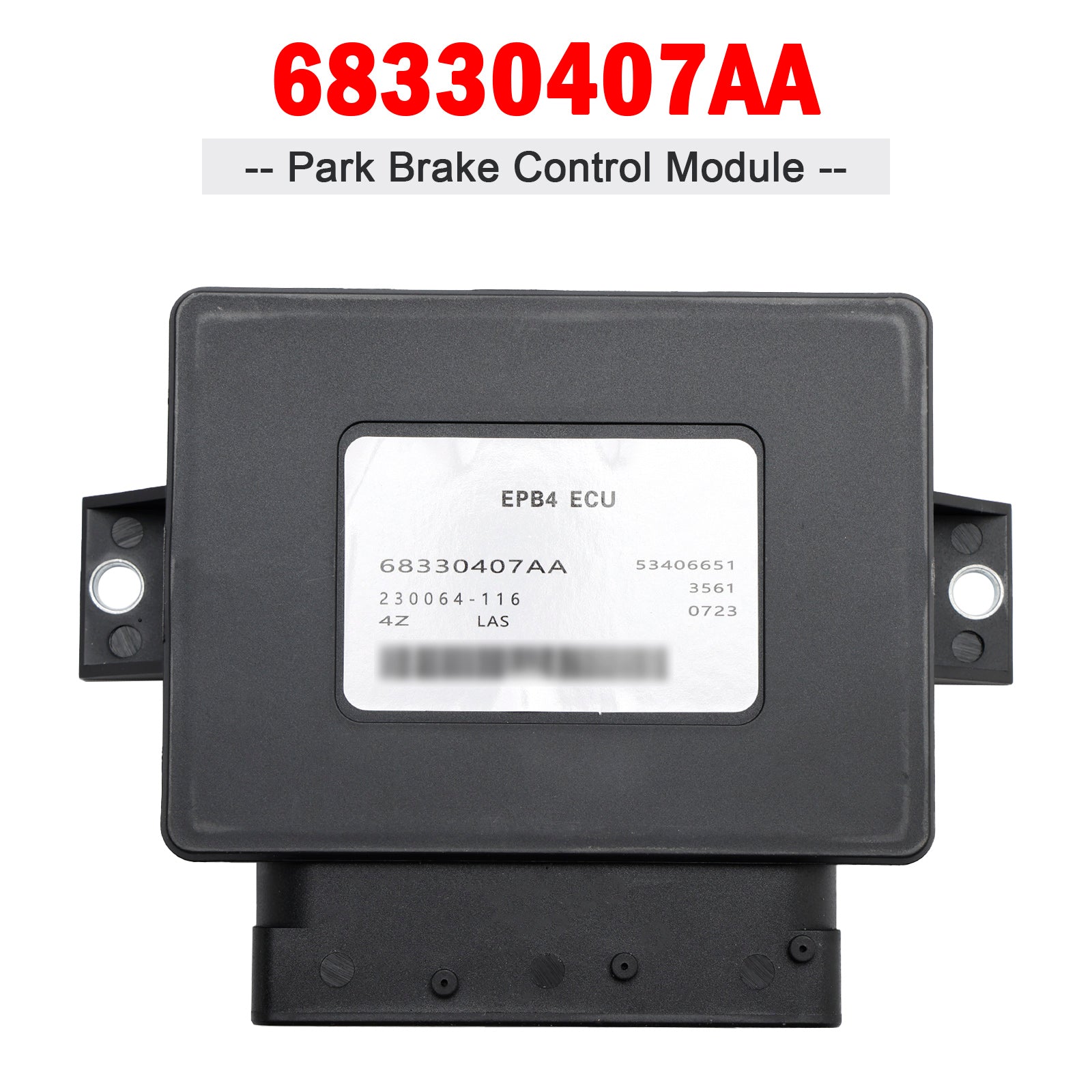 68330407AA Parking Brake Control Module for Jeep Cherokee 2014-2018