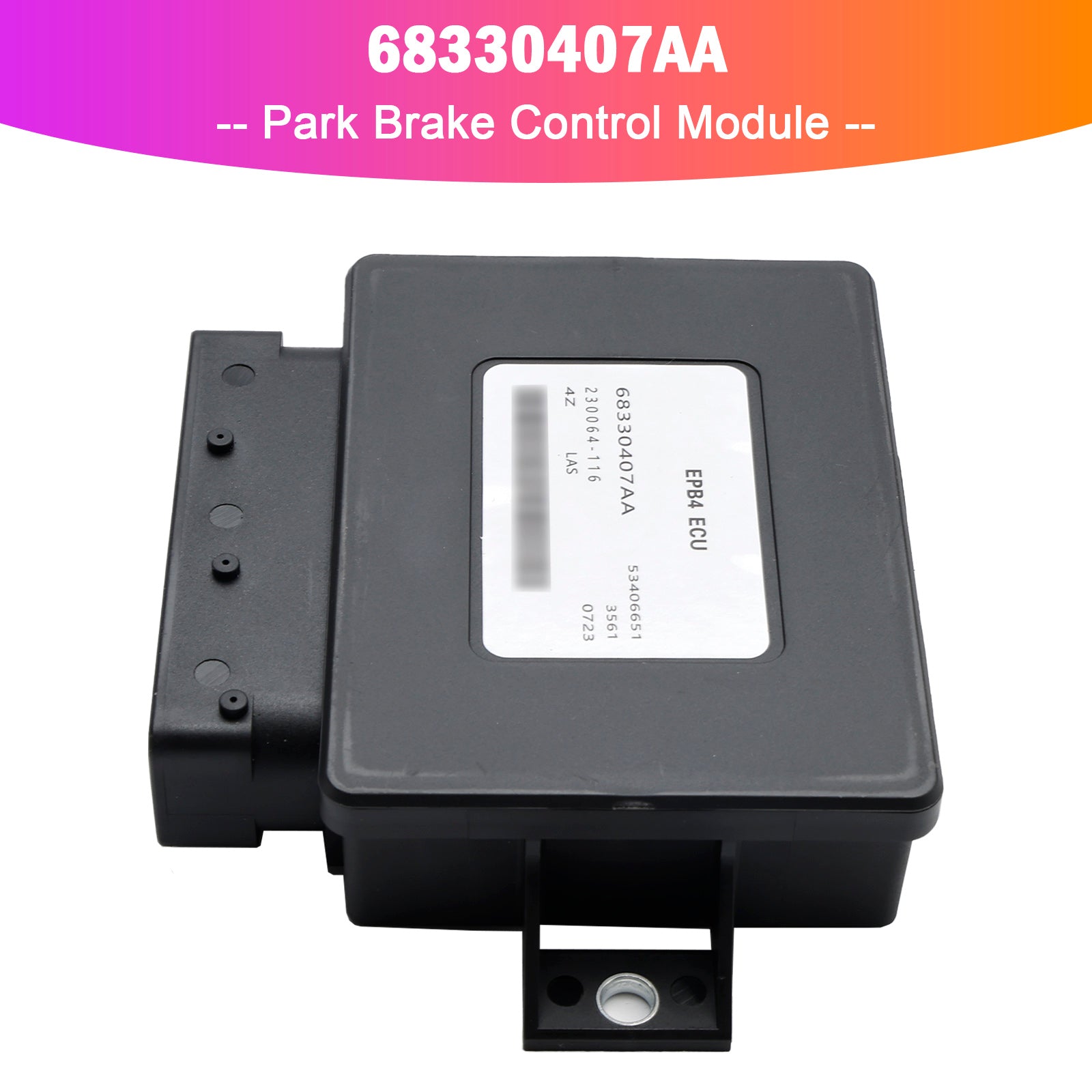 68330407AA Parking Brake Control Module for Jeep Cherokee 2014-2018