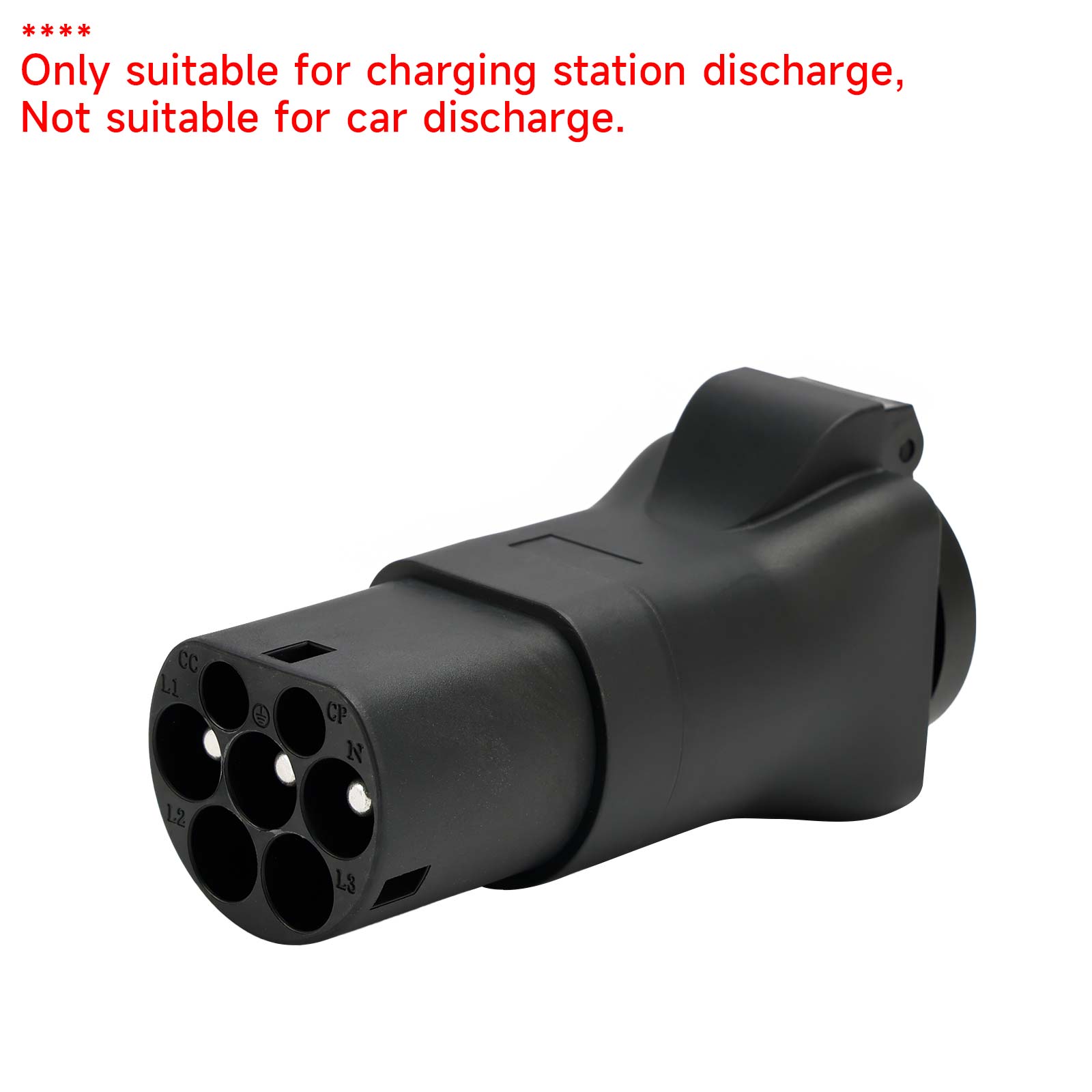 Discharge Type 2 Plug EV Charging Station Converter Plug Adapter 16A IEC62196