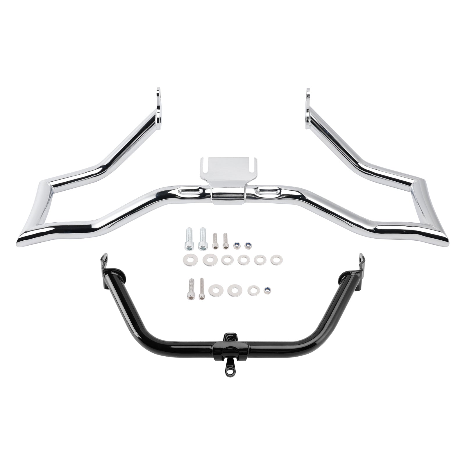 2014-2022 Road Glide Engine Guard Frame Anti-Crash Bumper Protector Chromea ChromeC