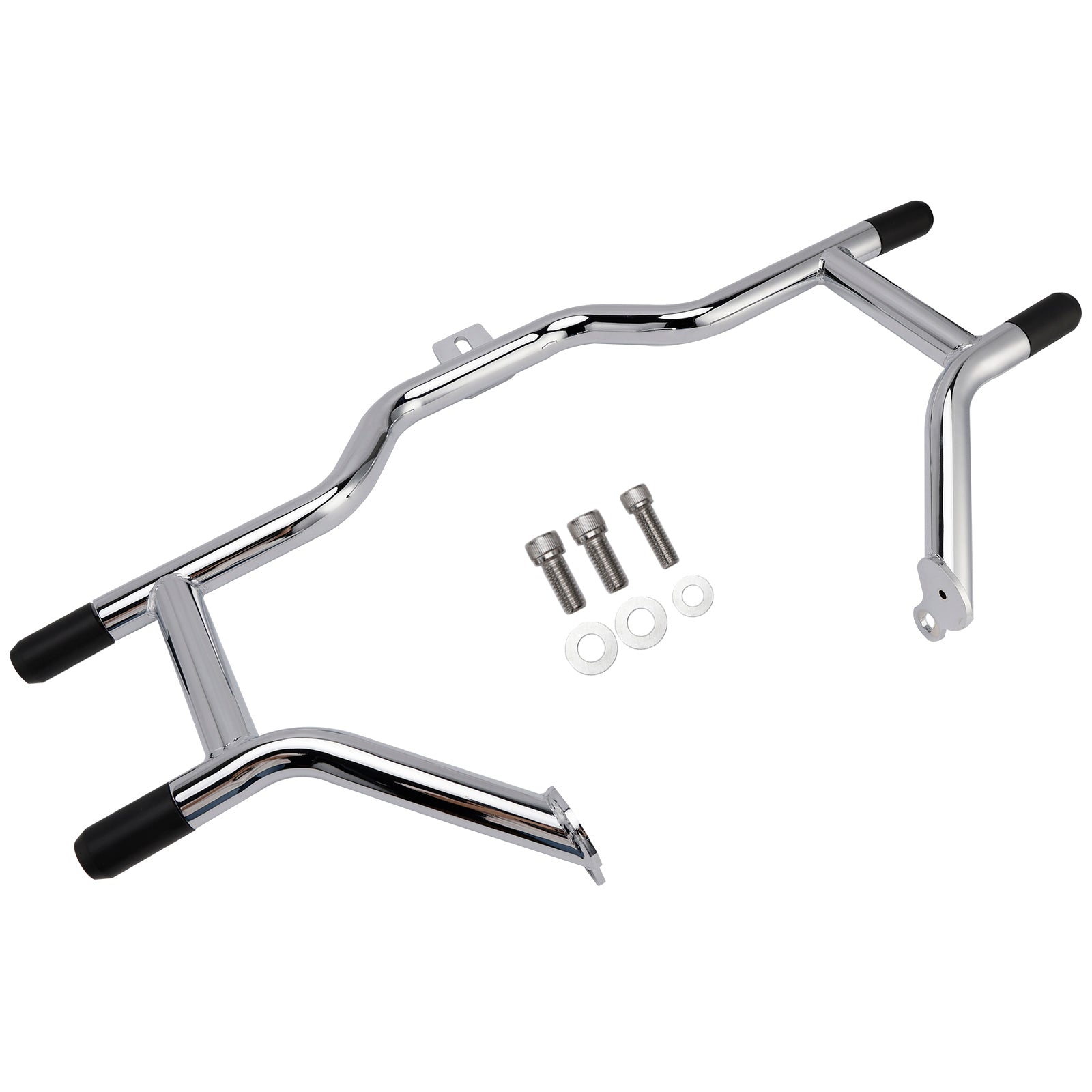 Bumper Engine Guard Fairing Mount Crash Bar Kit Fits For Cvo Road King Black