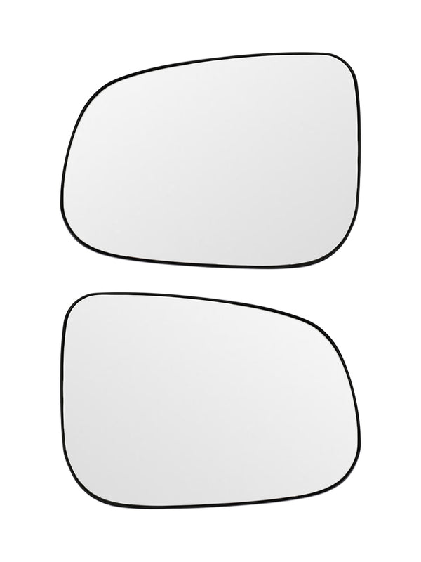 2 × Cristal de espejo retrovisor para Volvo S60 S80 V60 2011-18 30716923 30716924