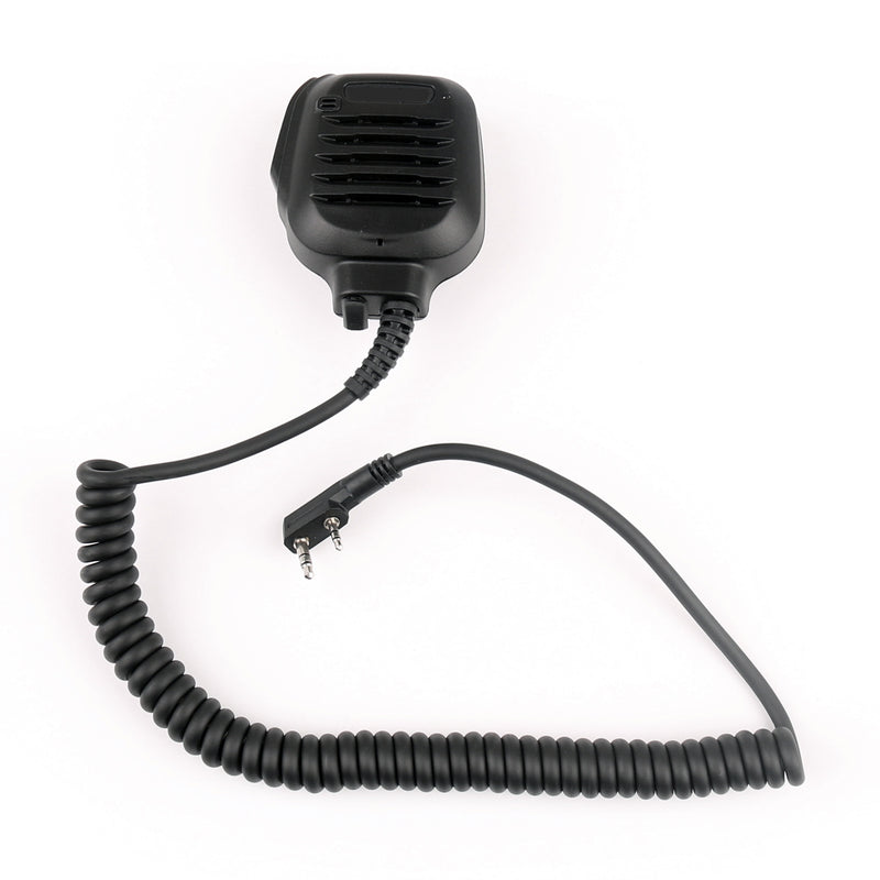 1 micrófono de altavoz impermeable de hombro KMC-45 para KENWOOD TYT F8 BF UV5R MML UV100