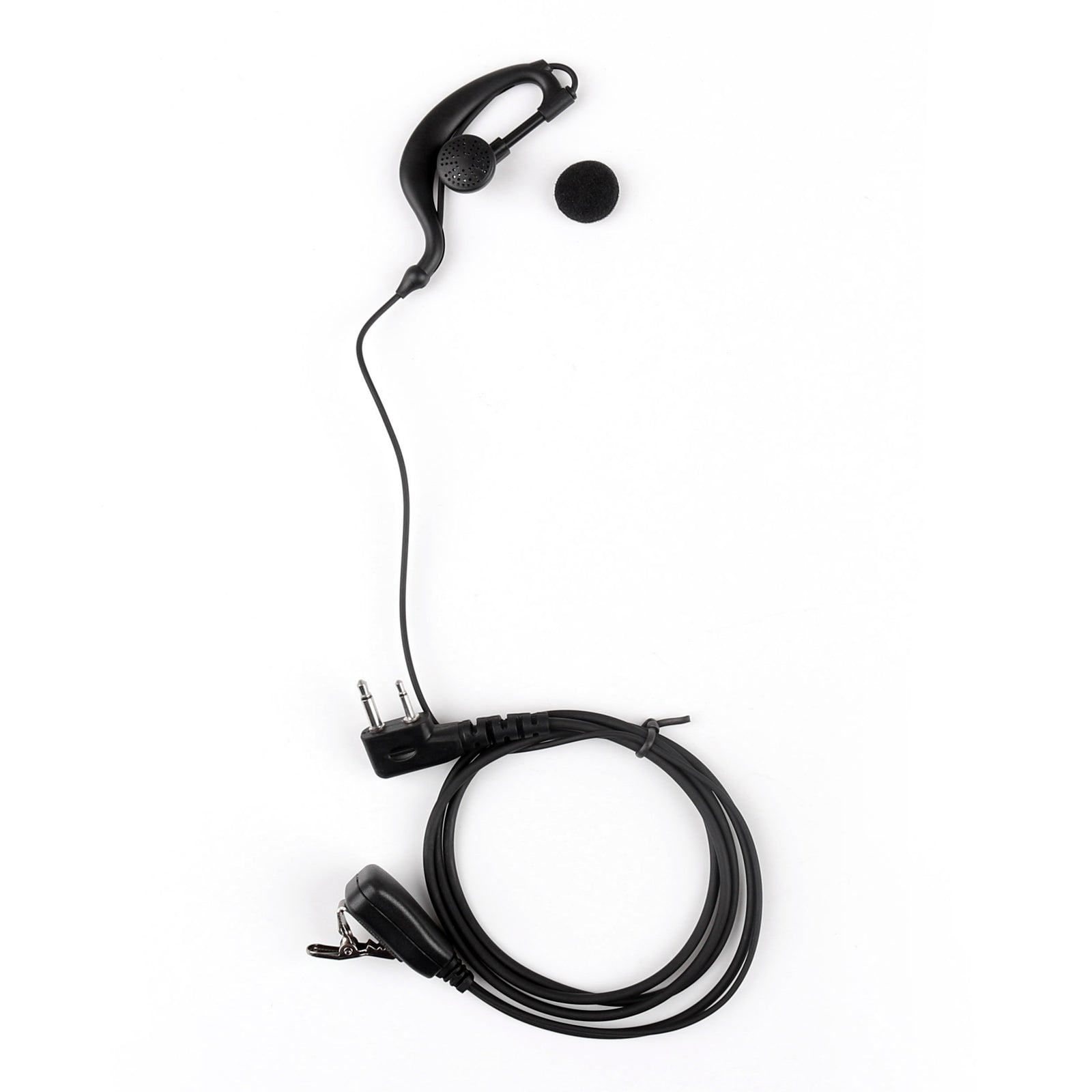 Ear-Hook Earpiece Headset PTT For Icom IC-F3 IC-F4 IC-U12 V8/82 F21/F26 Radio