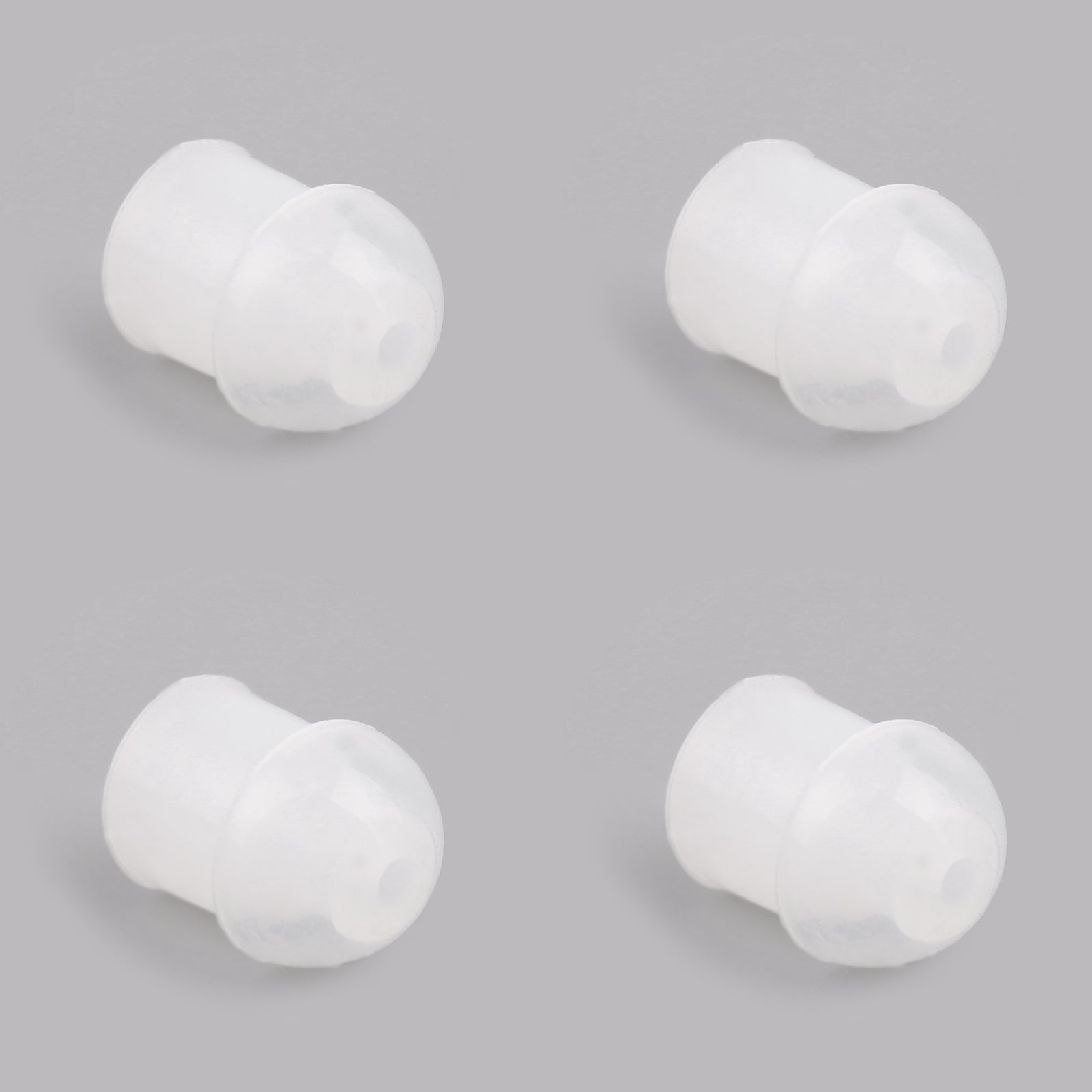 Silica Gel Ear Plugs Earplugs Covert Acoustic Tube Earpiece Headset