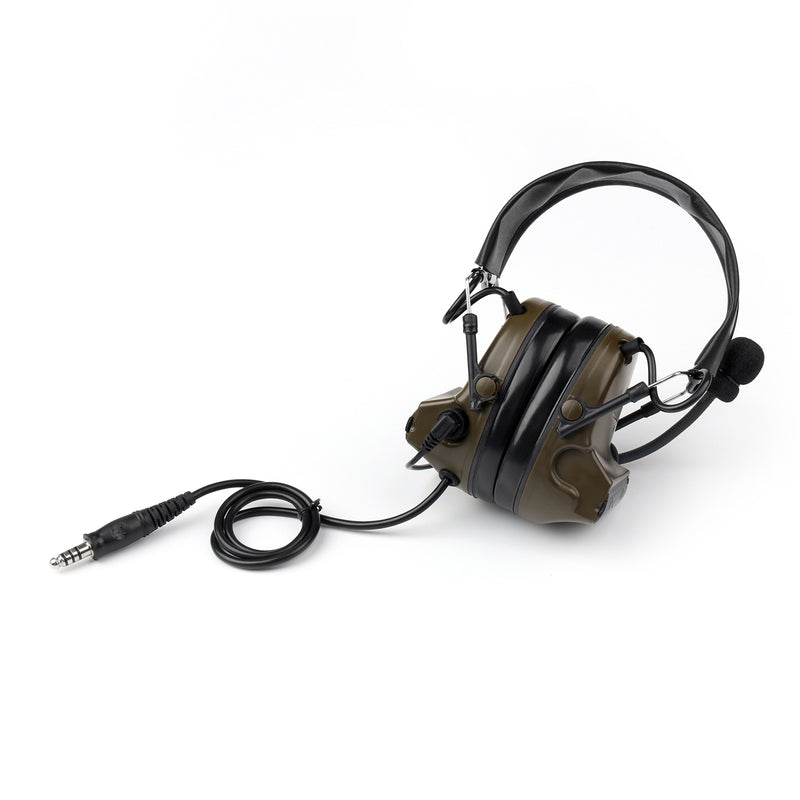 Auriculares tácticos H50 usados ​​con PTT/U94 PTT para radio bidireccional Kenwood