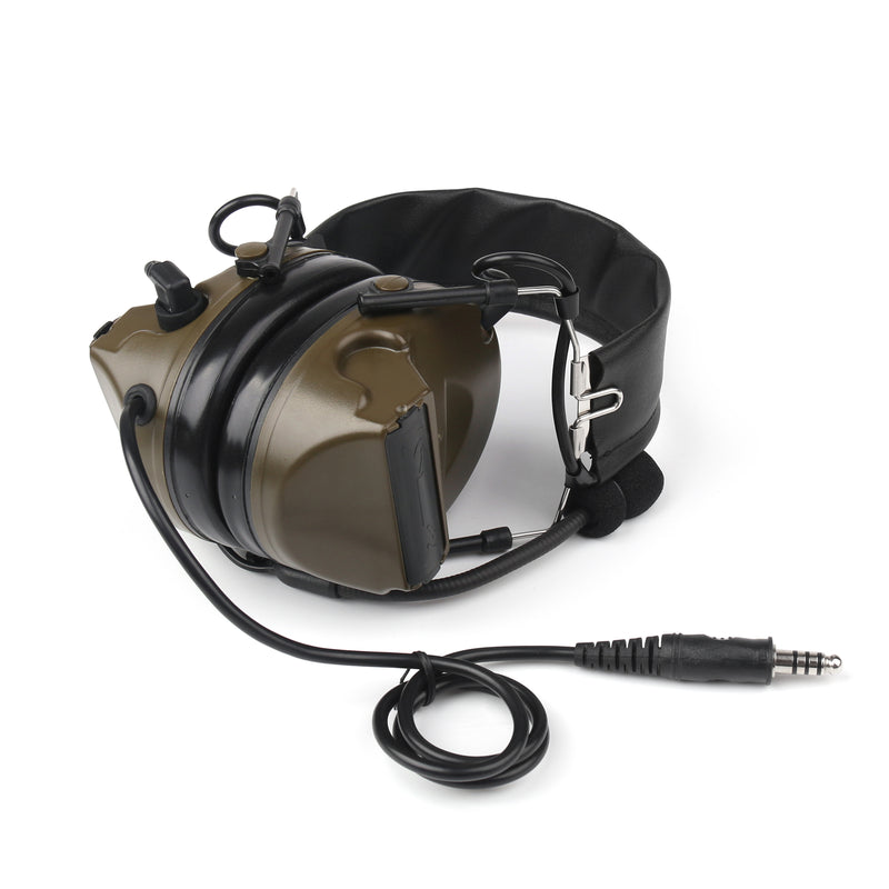 Tactical H50 Headset Used with PTT / U94 PTT For Kenwood two way radio