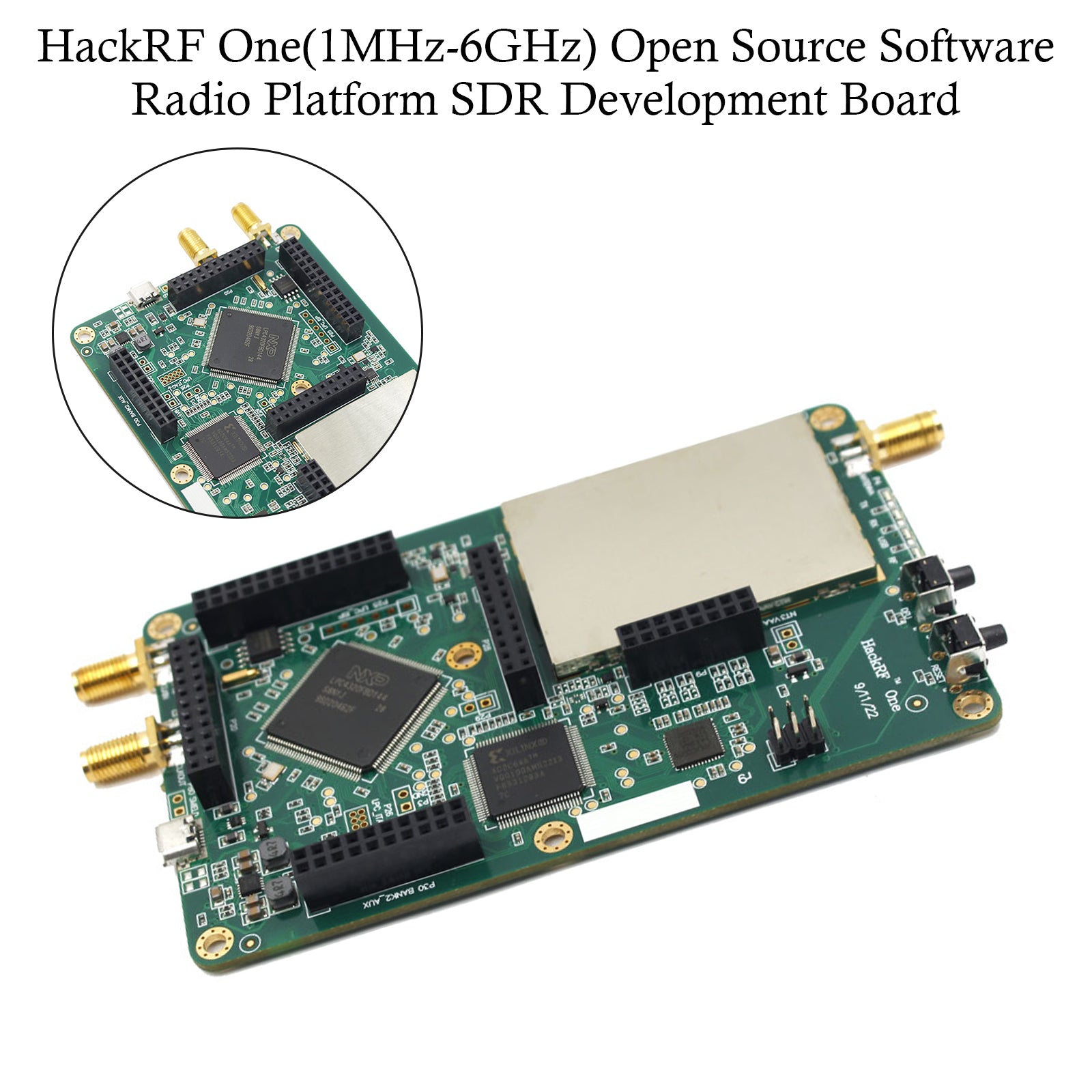 Placa de desarrollo SDR de plataforma de Radio de Software de código abierto HackRF One de 1MHz-6GHz