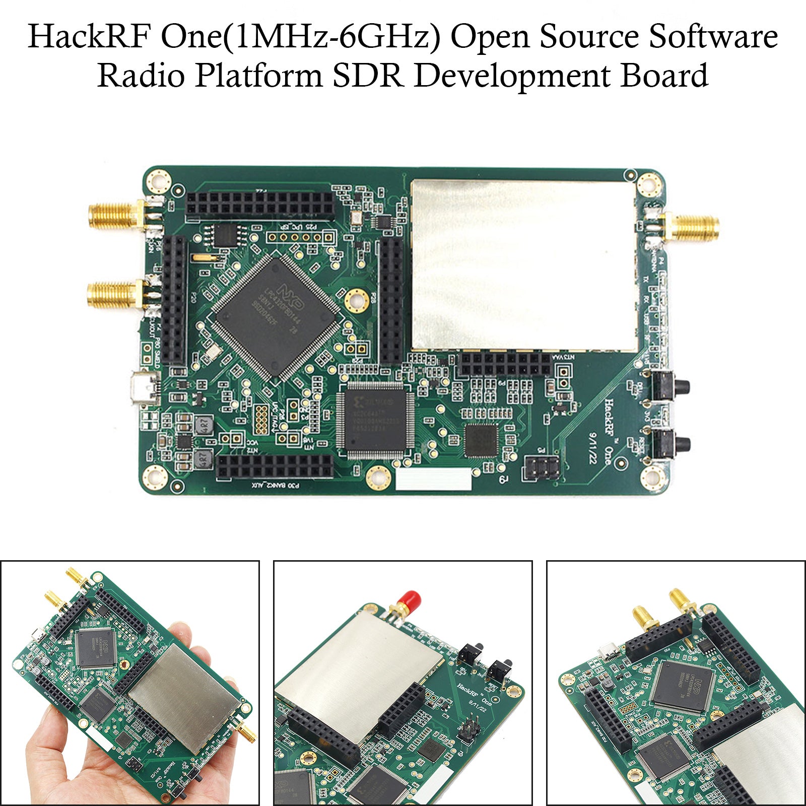 Placa de desarrollo SDR de plataforma de Radio de Software de código abierto HackRF One de 1MHz-6GHz