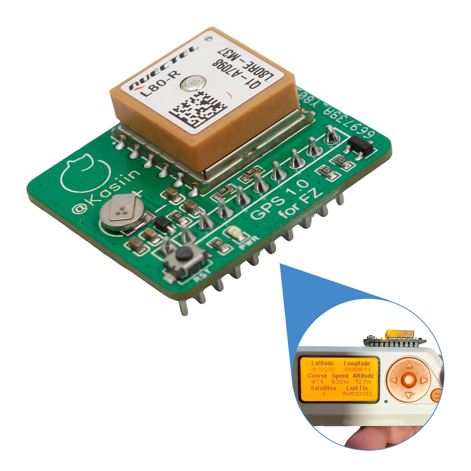 Latest GPS Module Uses Antenna Integrated Module Unleashed Firmware