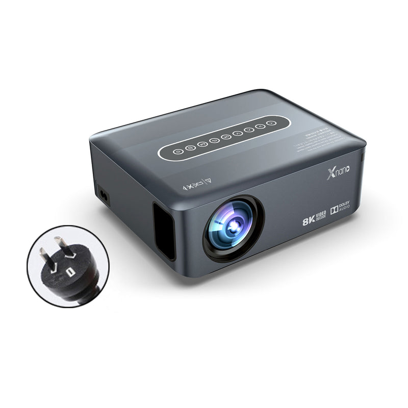 Ultra HD 8K Decoding Projection 1080p Android Movie Projector Home HDMI USB US