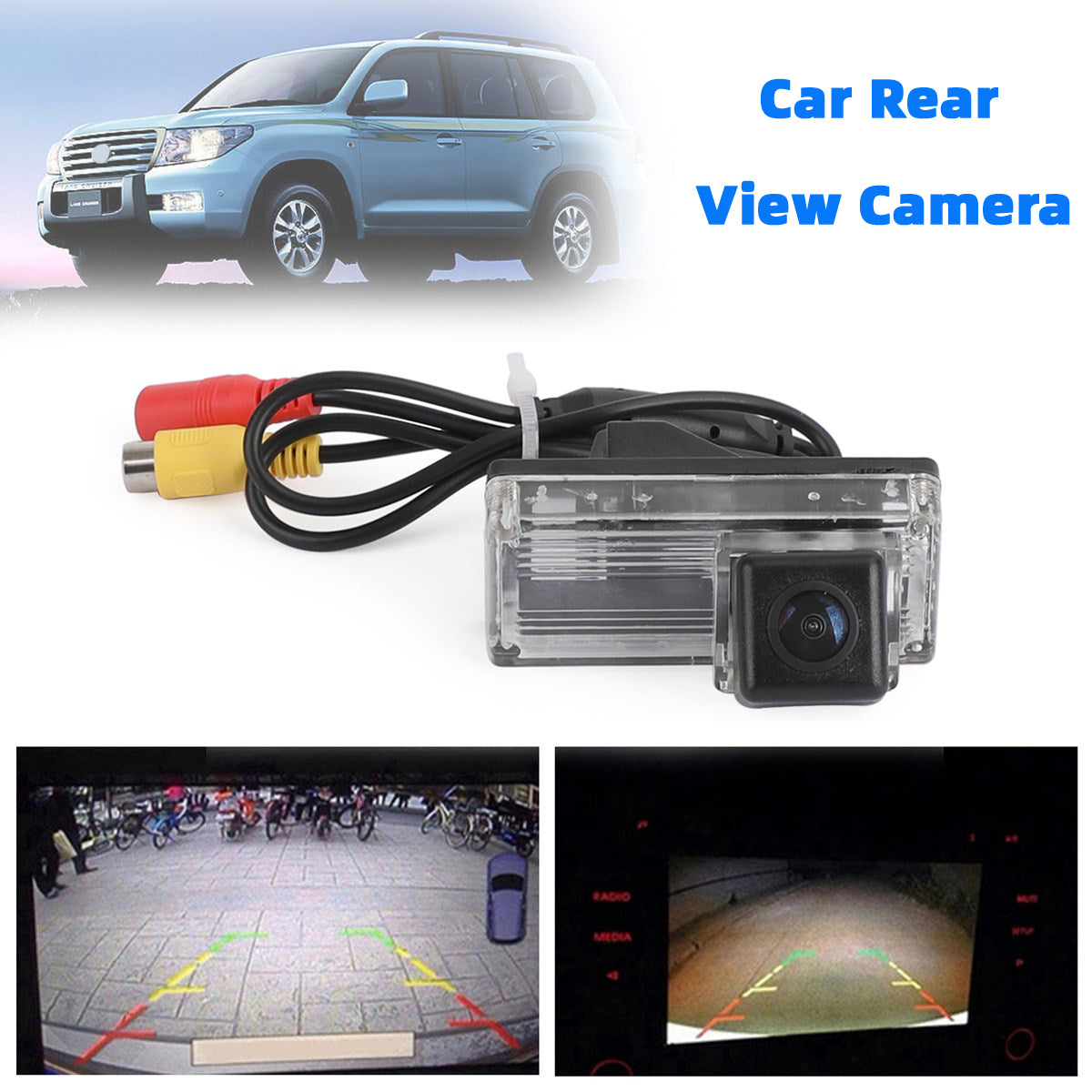 Car Rear View Backup Camera For Toyota Land Cruiser 70/100/200 Series