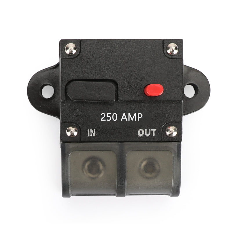 250A 300A Amp Manual Reset Inline Circuit Breaker Terminal Block Marine Auto