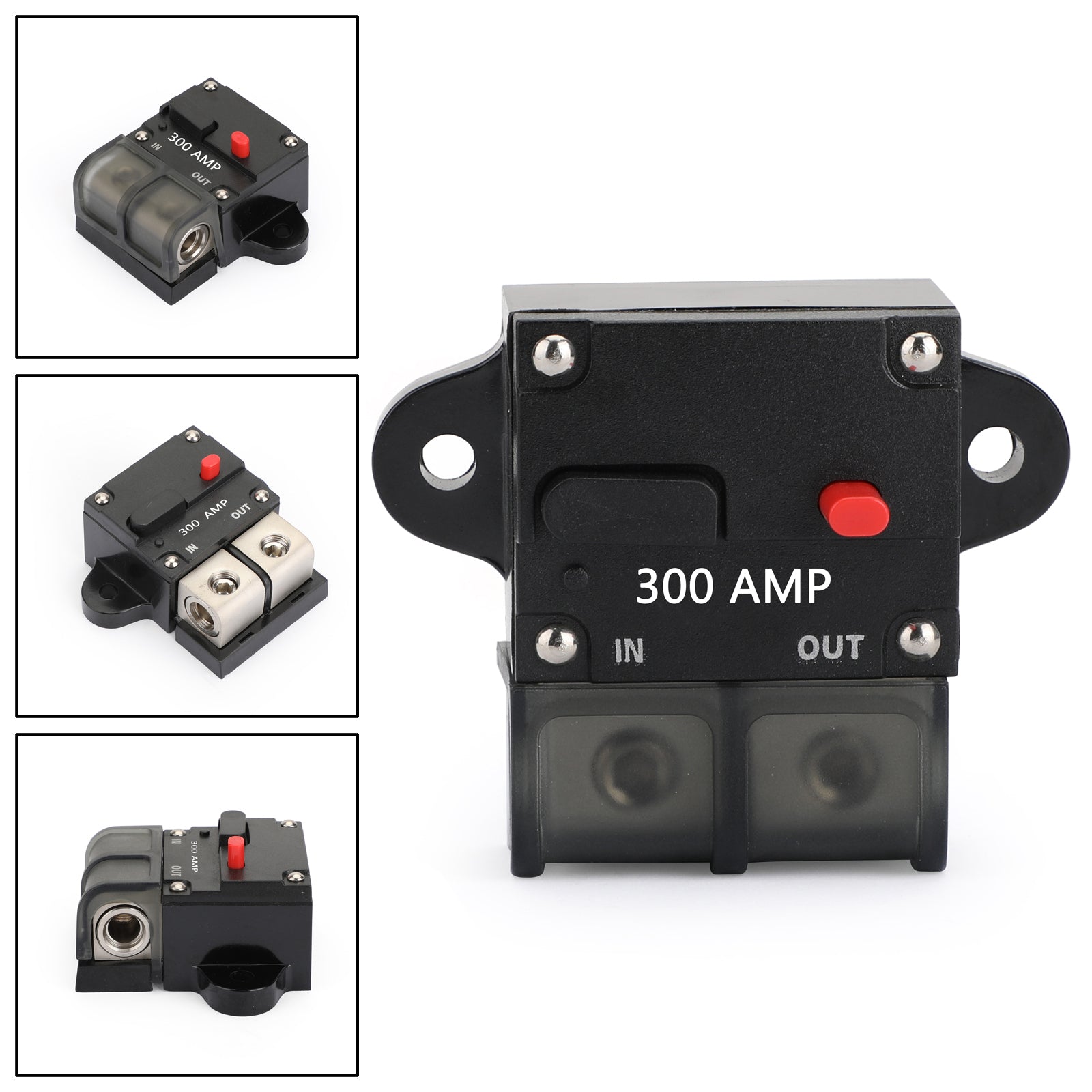 250A 300A Amp Manual Reset Inline Circuit Breaker Terminal Block Marine Auto