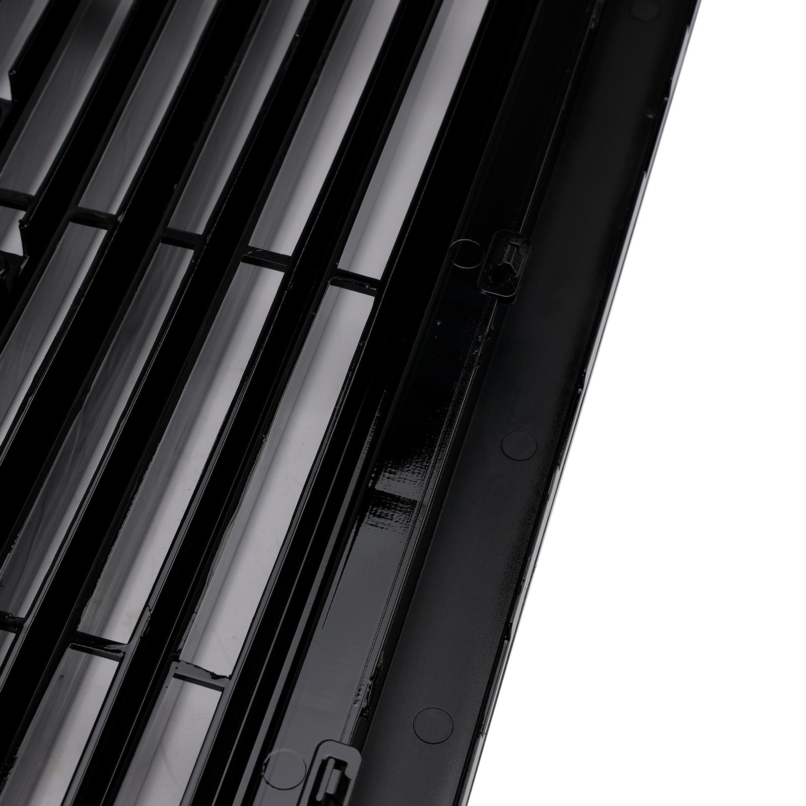 2010-2018 Dodge Ram 2500/3500 Laramie W/ Led Light Black Front Bumper Grille