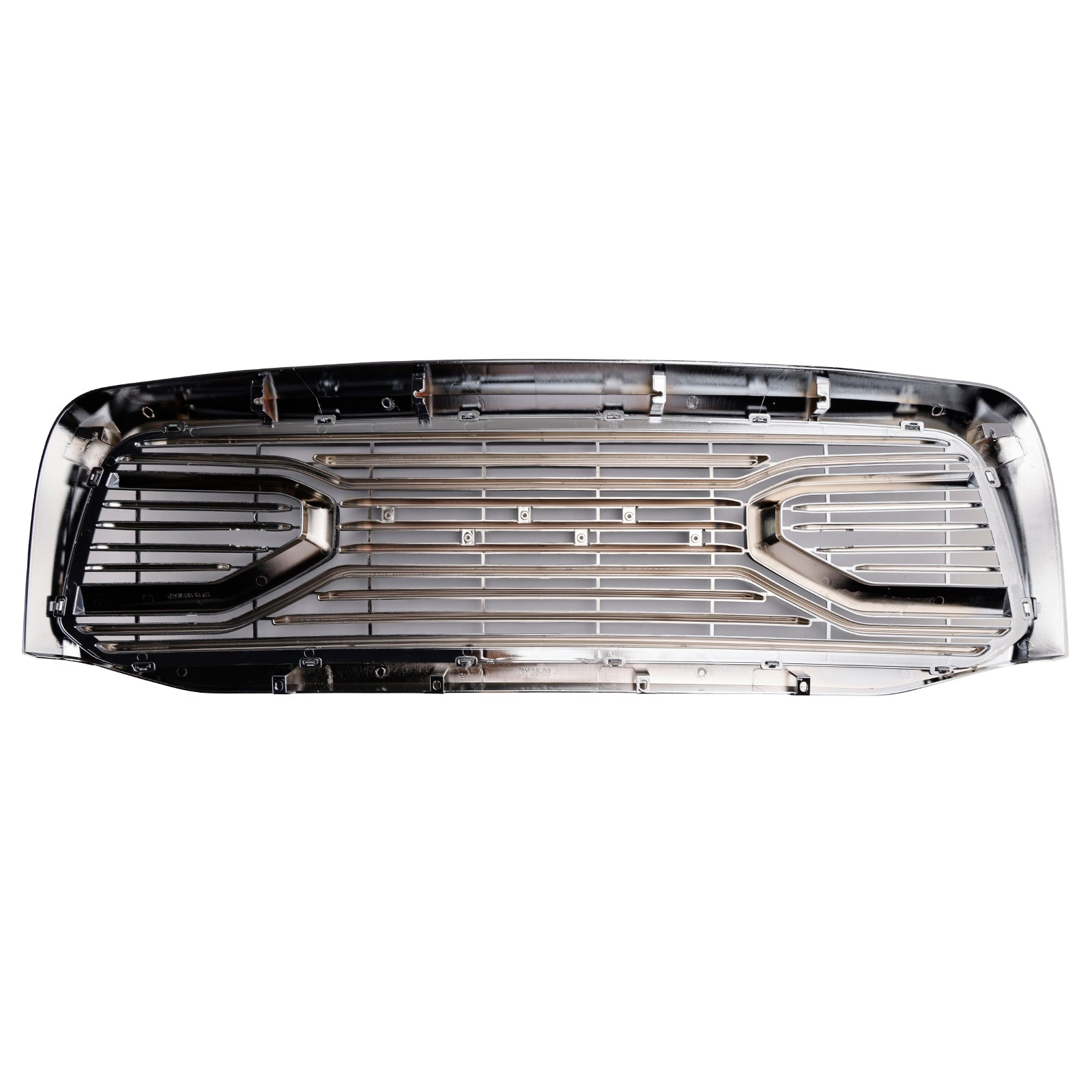 Chrome Front Bumper Grill Grille Fit Dodge RAM 1500 2006-2008 With LED Light