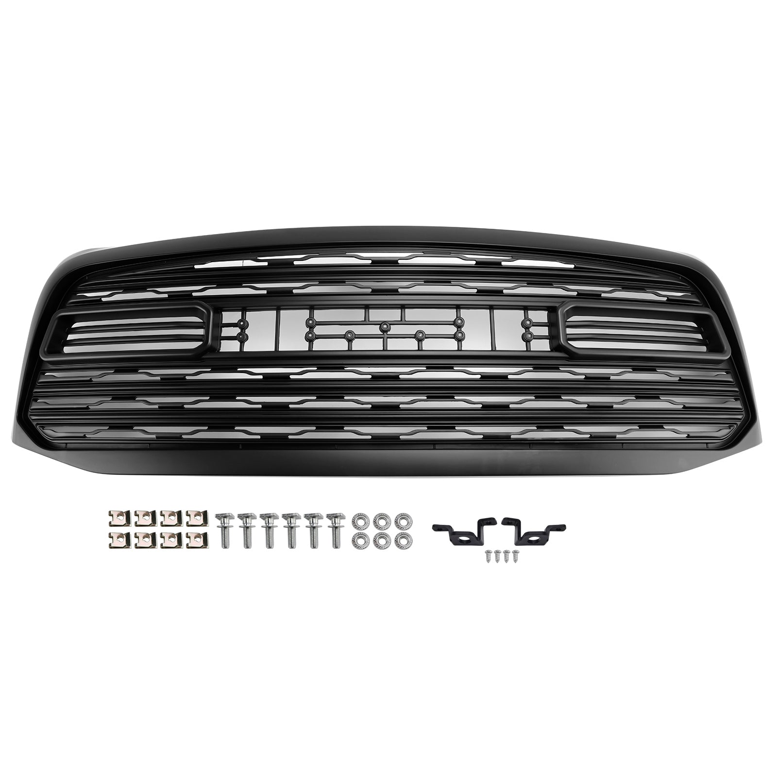 Dodge Ram 1500 2006-2008 LTD Style Grill Front Bumper Black Replacement Grille