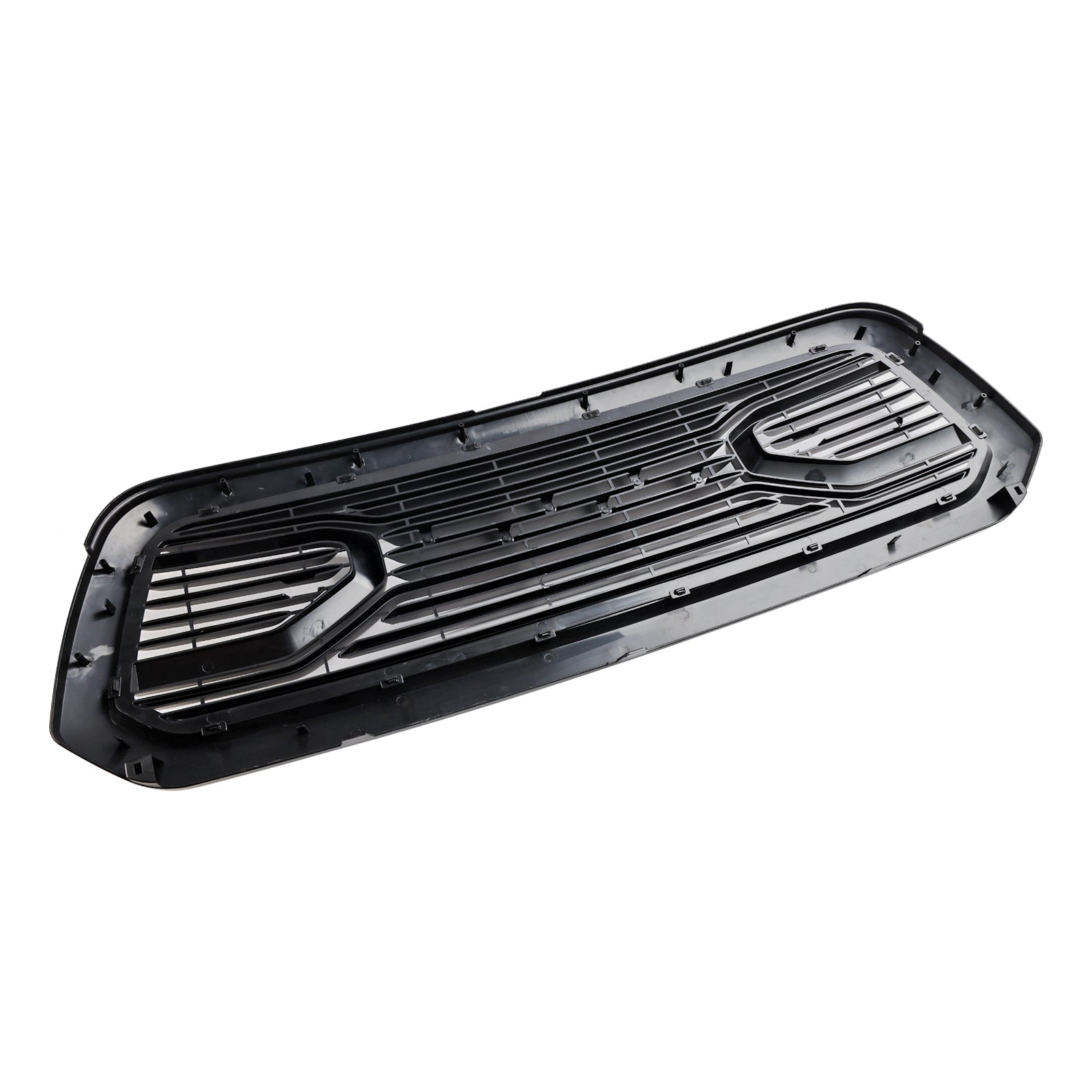 Ram 1500 2013-2018 Parrilla ABS Panal Parachoques Parrilla Malla Rebel Style BLK W/Light Generic