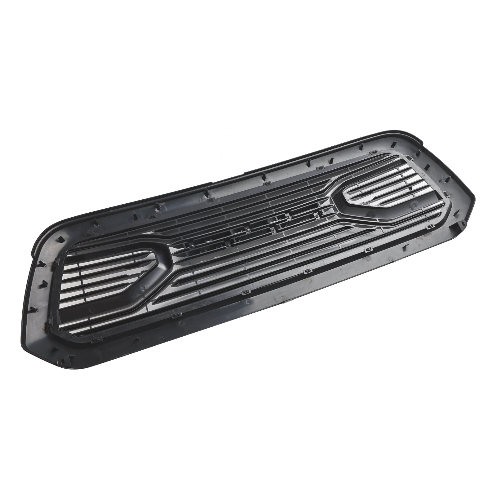 Ram 1500 2013-2018 Parrilla ABS Panal Parachoques Parrilla Malla Rebel Style BLK W/Light Generic