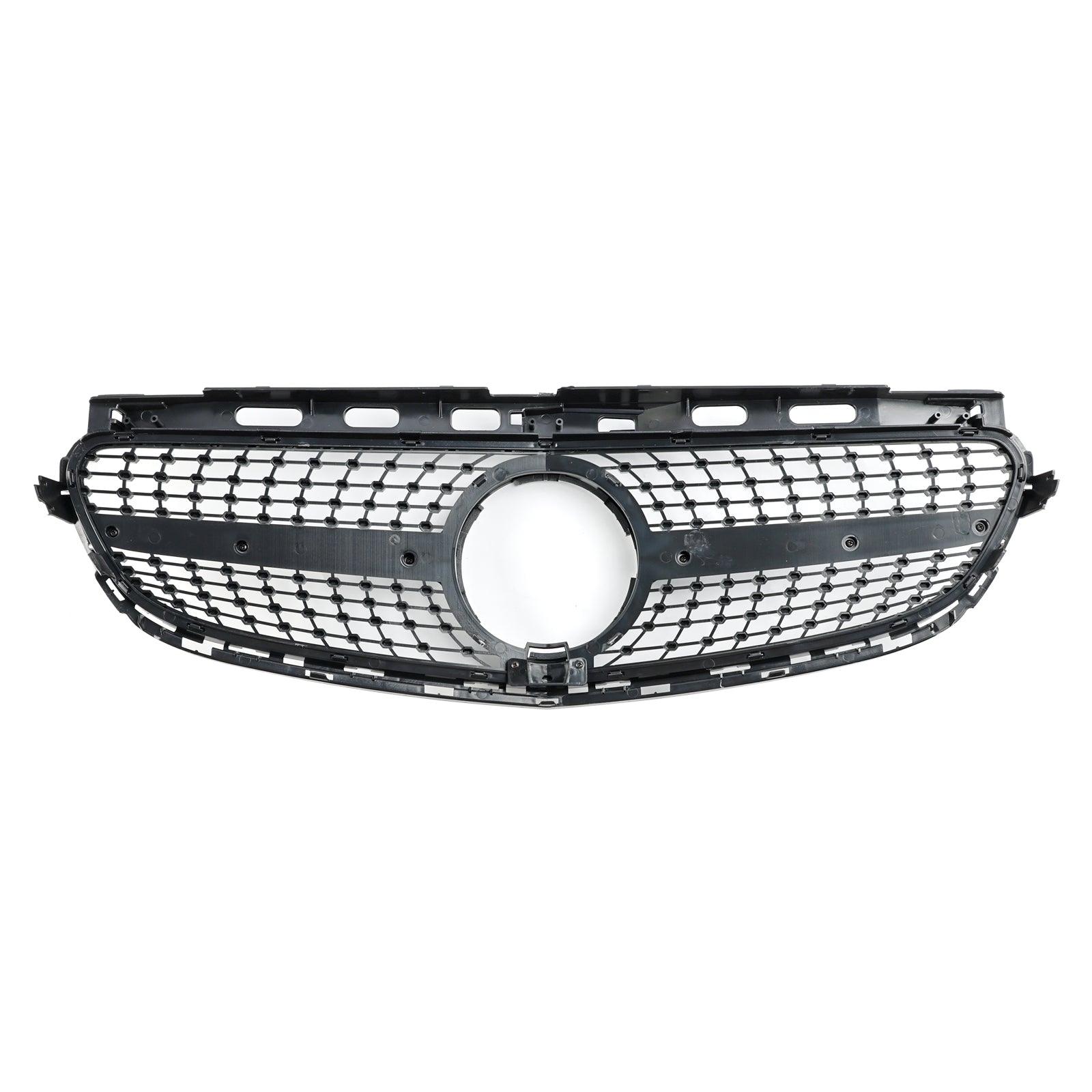 Diamond Front Bumper Grille Grill Fit Mercedes E-Class W212 2013-2016 Facelift