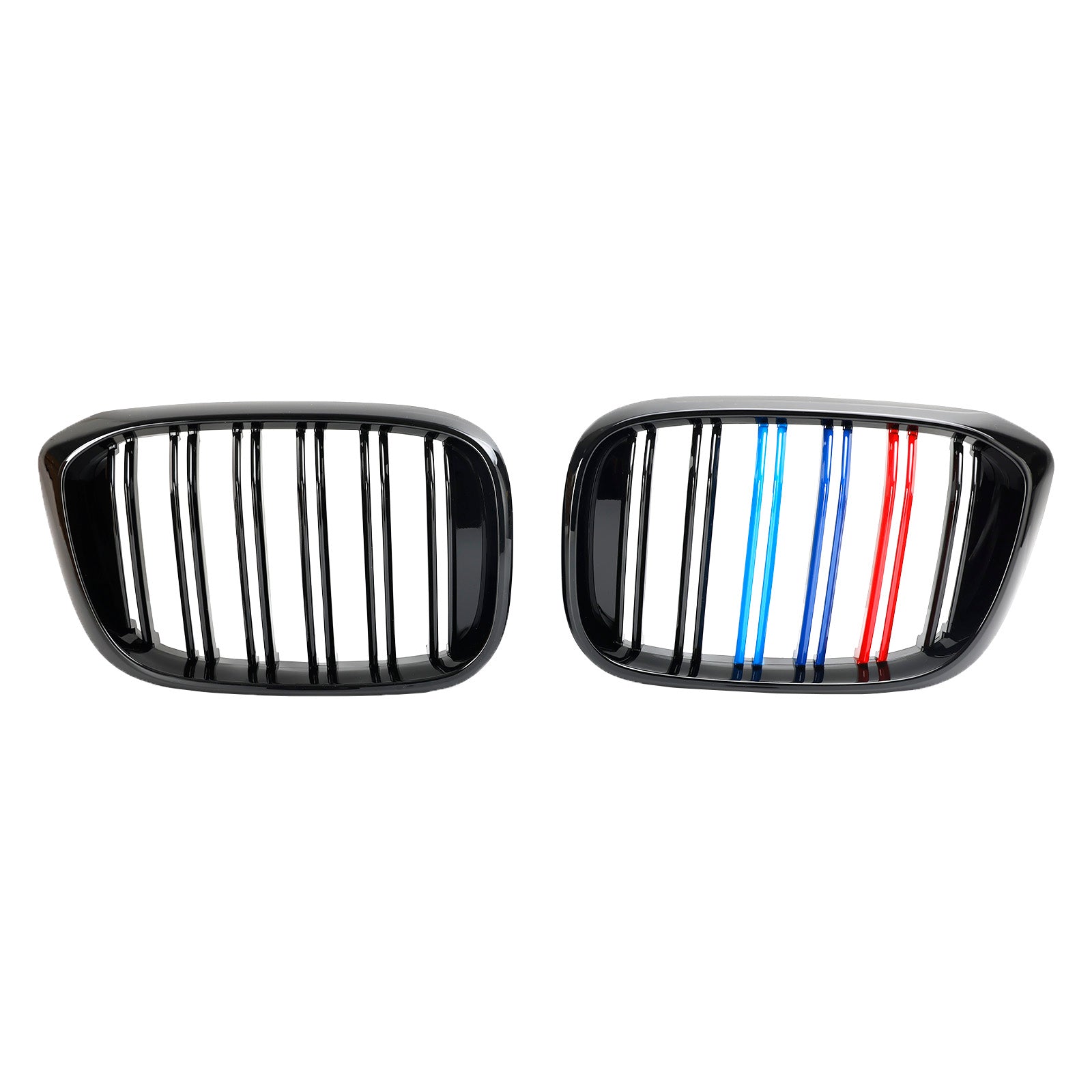 2 قطعة M-Color الكلى شواء مصبغة 51138469959 صالح BMW G01 X3 G02 X4 لمعان أسود عام