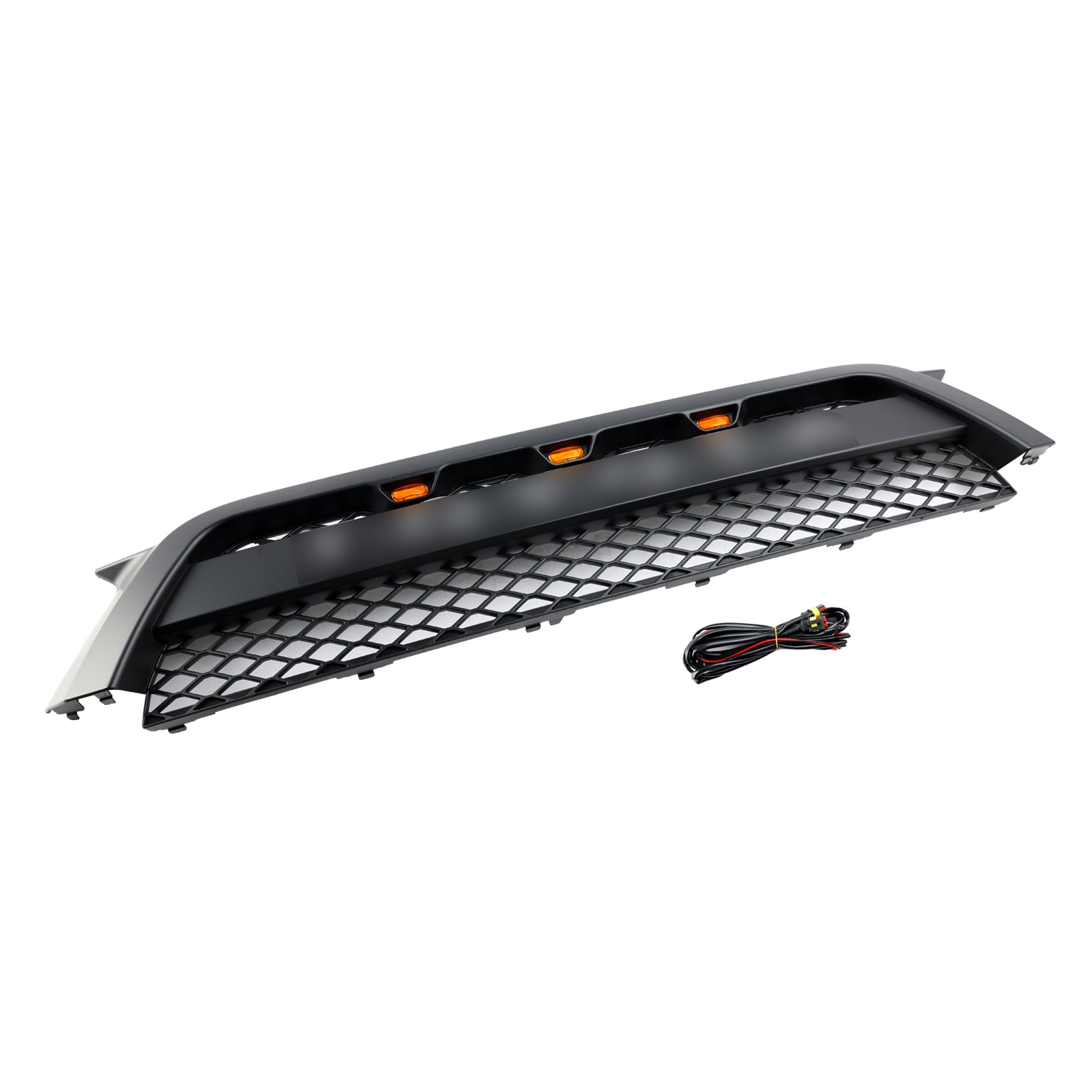 2010-2013 4Runner TO1200367 Matte Black W/Letter TRD Pro Style Front Bumper Grille Grill Generic