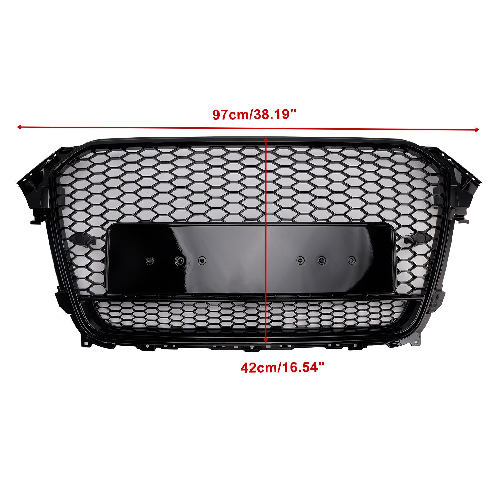 2013-2016 Audi A4 S4 B8.5 w/ Quattro RS4 Style Front Bumper Grille Grill