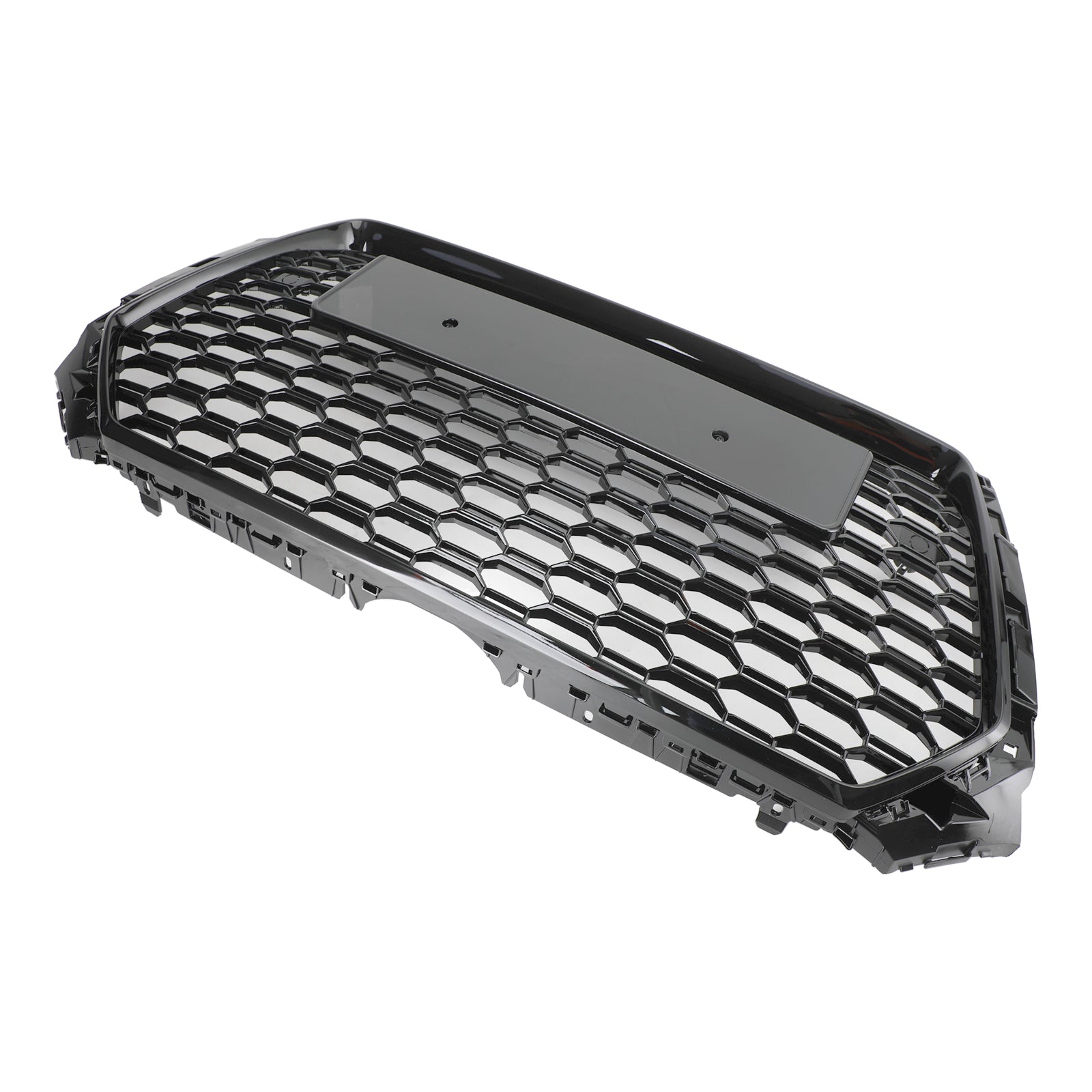 16-19 Audi A4/S4 Black Honeycomb RS4 Style Mesh Hex Grill Replacement Generic