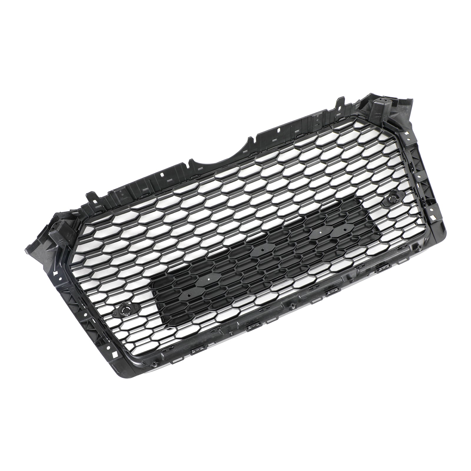 16-19 Audi A4/S4 Black Honeycomb RS4 Style Mesh Hex Grill Replacement Generic