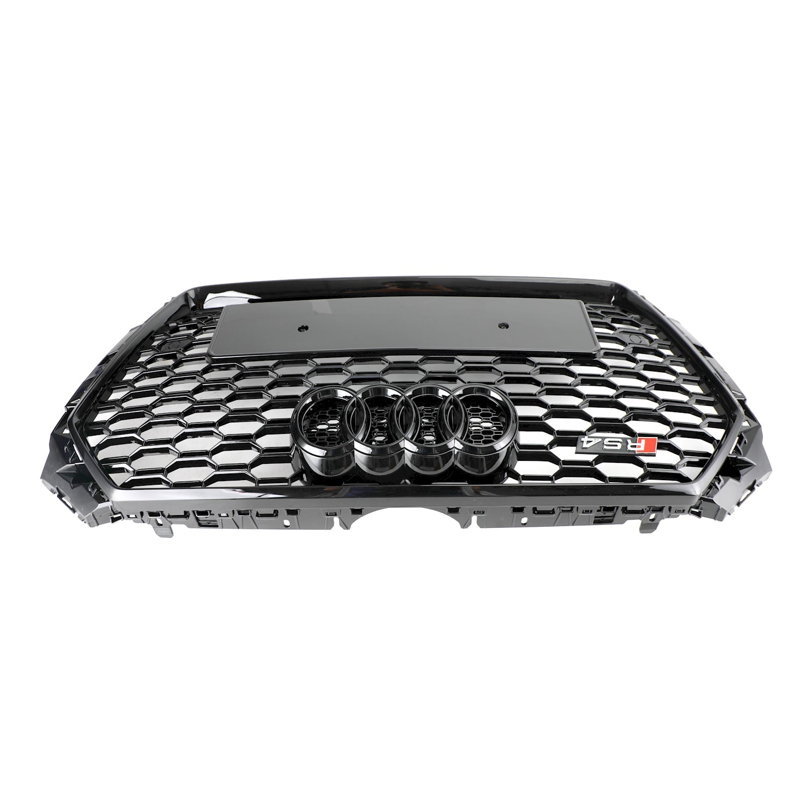 17-18 Audi A4/S4 Black Honeycomb RS4 Style Mesh Hex Grill Replacement Generic