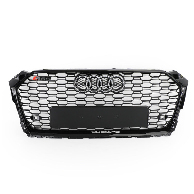 2017-2019 Audi A5 S5 B9 RS5 Style Honeycomb Sport Mesh Hex Grille Grill 8W6-853-651-AB-FUQ