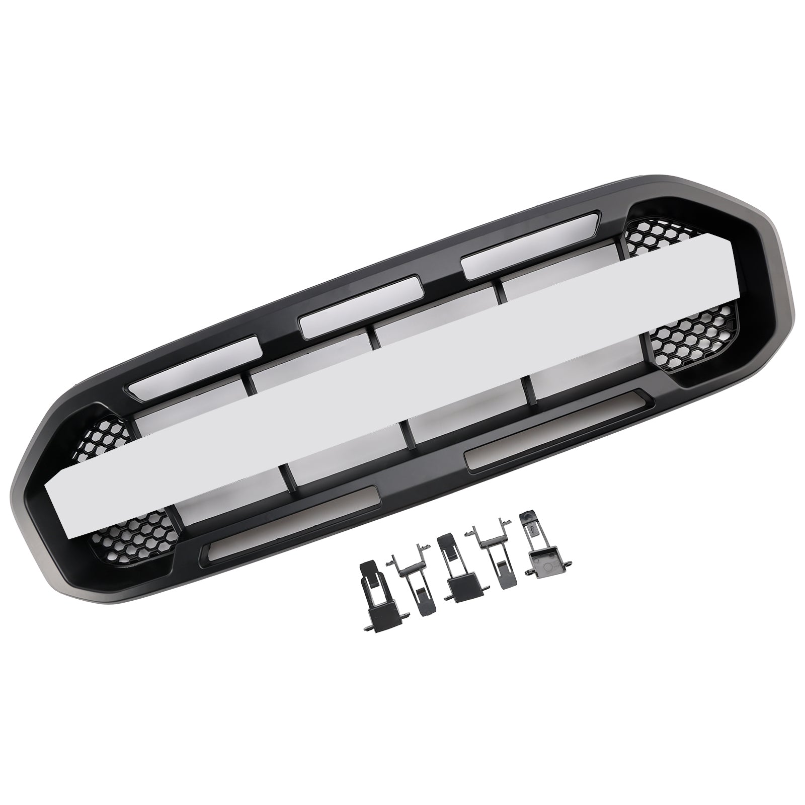 Ford Ranger 2019-2023 Black Raptor Style Front Bumper Grill Grille