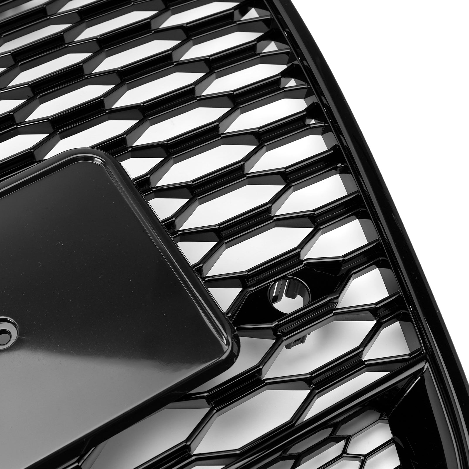RS6 Style Front Mesh Honeycomb Grill Grille Fit Audi A6 S6 C7 2012-2015