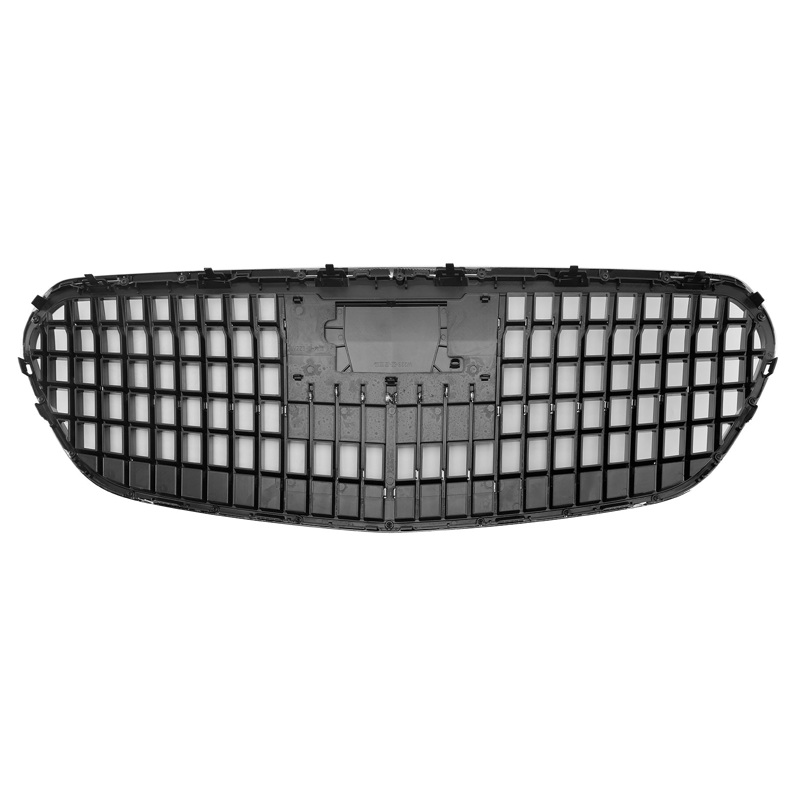 2021-2023 Mercedes Benz S Class W223 S480 S580 S680 + Chrome Front Bumper Grille Grill with ACC