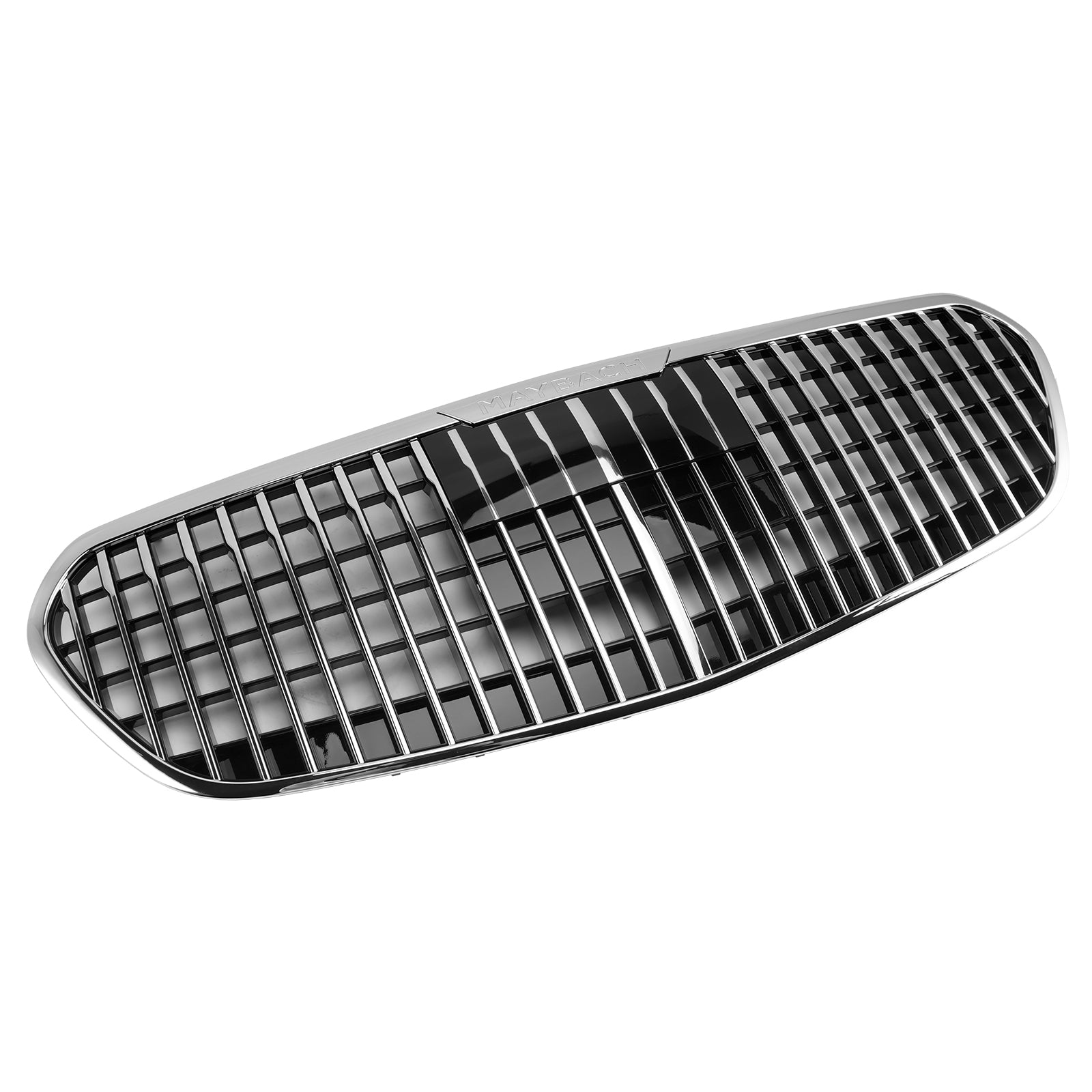 2021-2023 Mercedes Benz S Class W223 S480 S580 S680 + Chrome Front Bumper Grille Grill with ACC