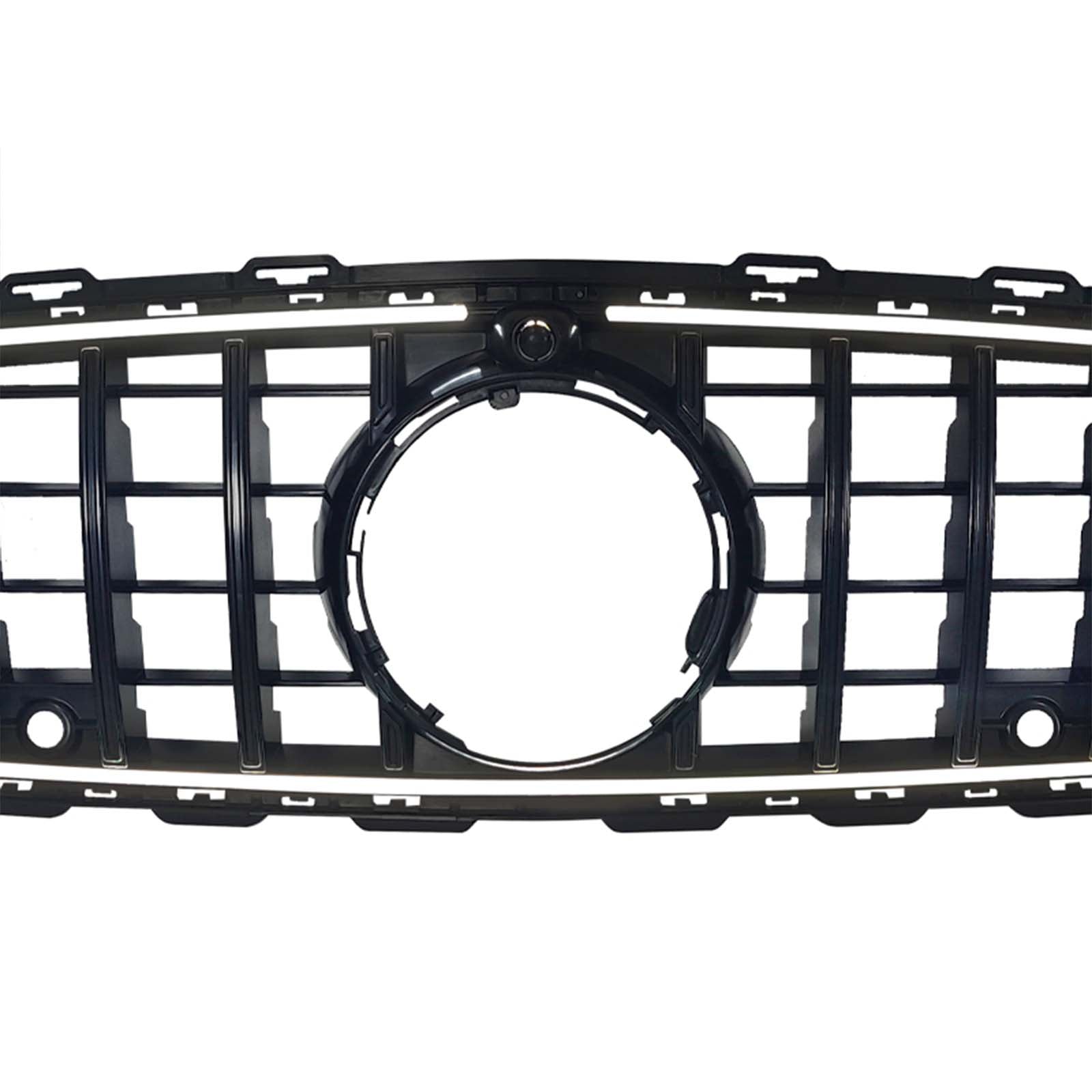 2022-2026 Fit Mercedes Benz W206 W/Camera GTR-Style Front Bumper Grille Grill