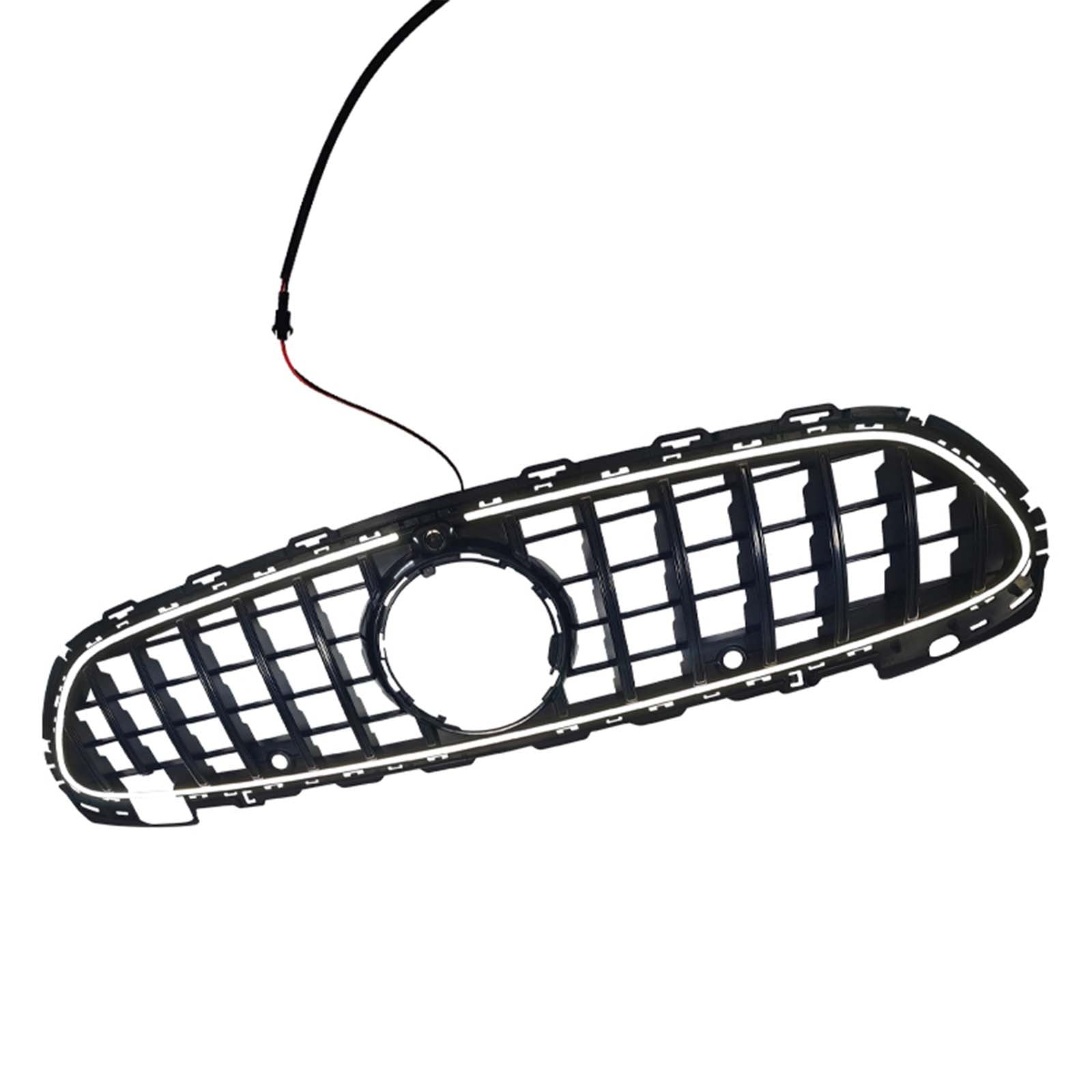 2022-2026 Fit Mercedes Benz W206 W/Camera GTR-Style Front Bumper Grille Grill