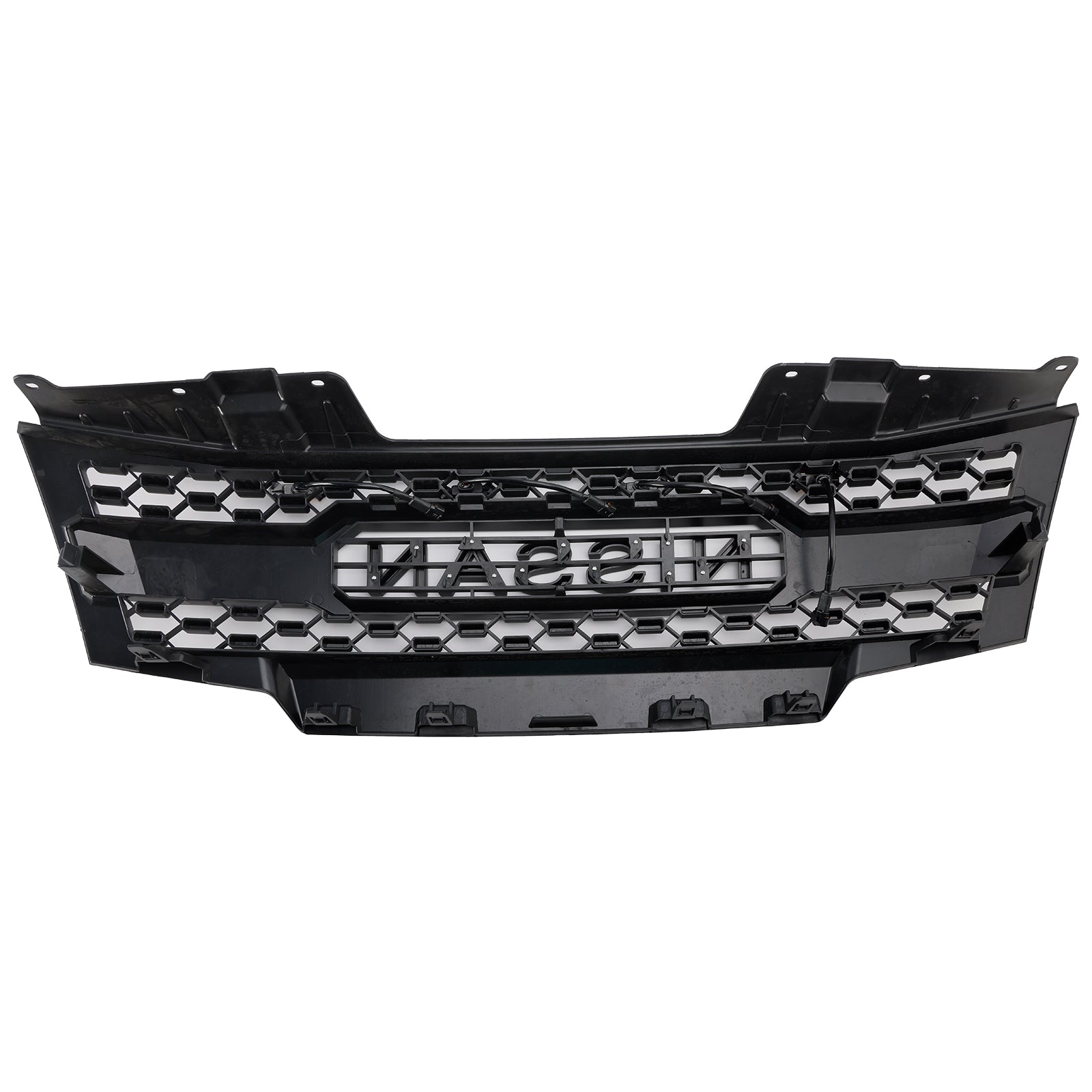 2009-2019 Nissan Frontier W/Led Lights Black Front Bumper Grill Grille