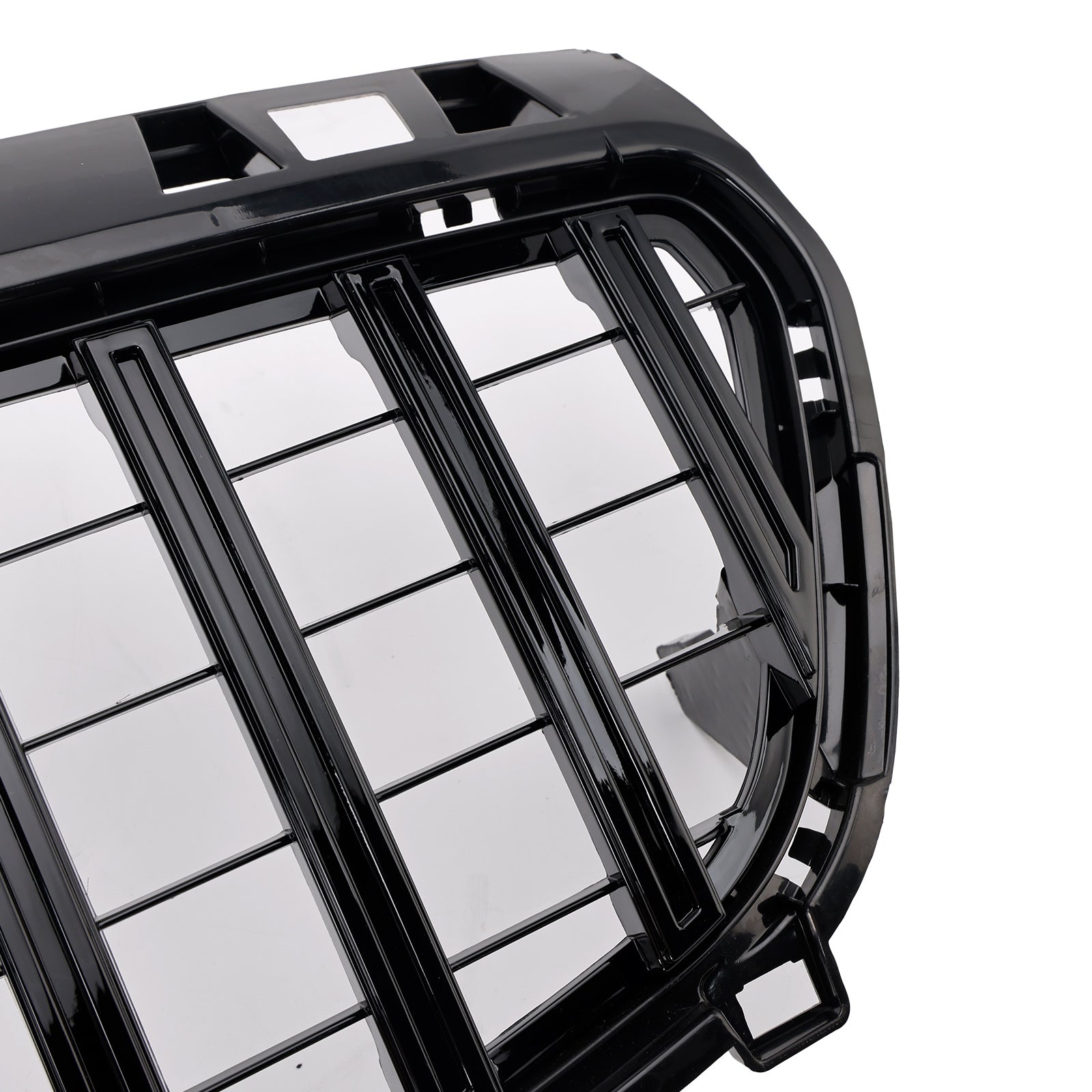 2013-2015 Mercedes Benz A CLASS W176 Gloss Black Front Bumper Grille Grill