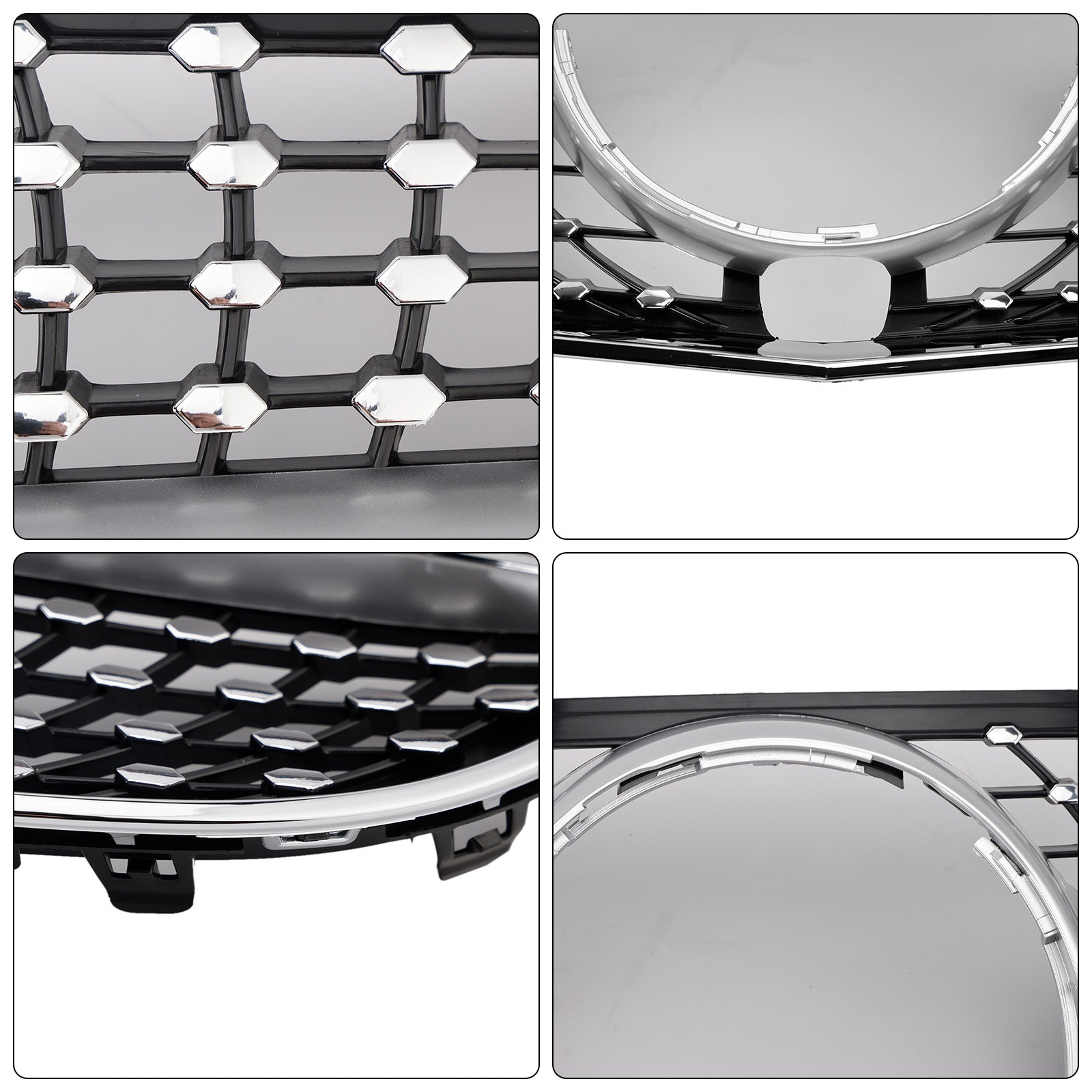 2014-2017 Mercedes E-CLASS W207 Coupe Front Bumper Grille Grill Diamond