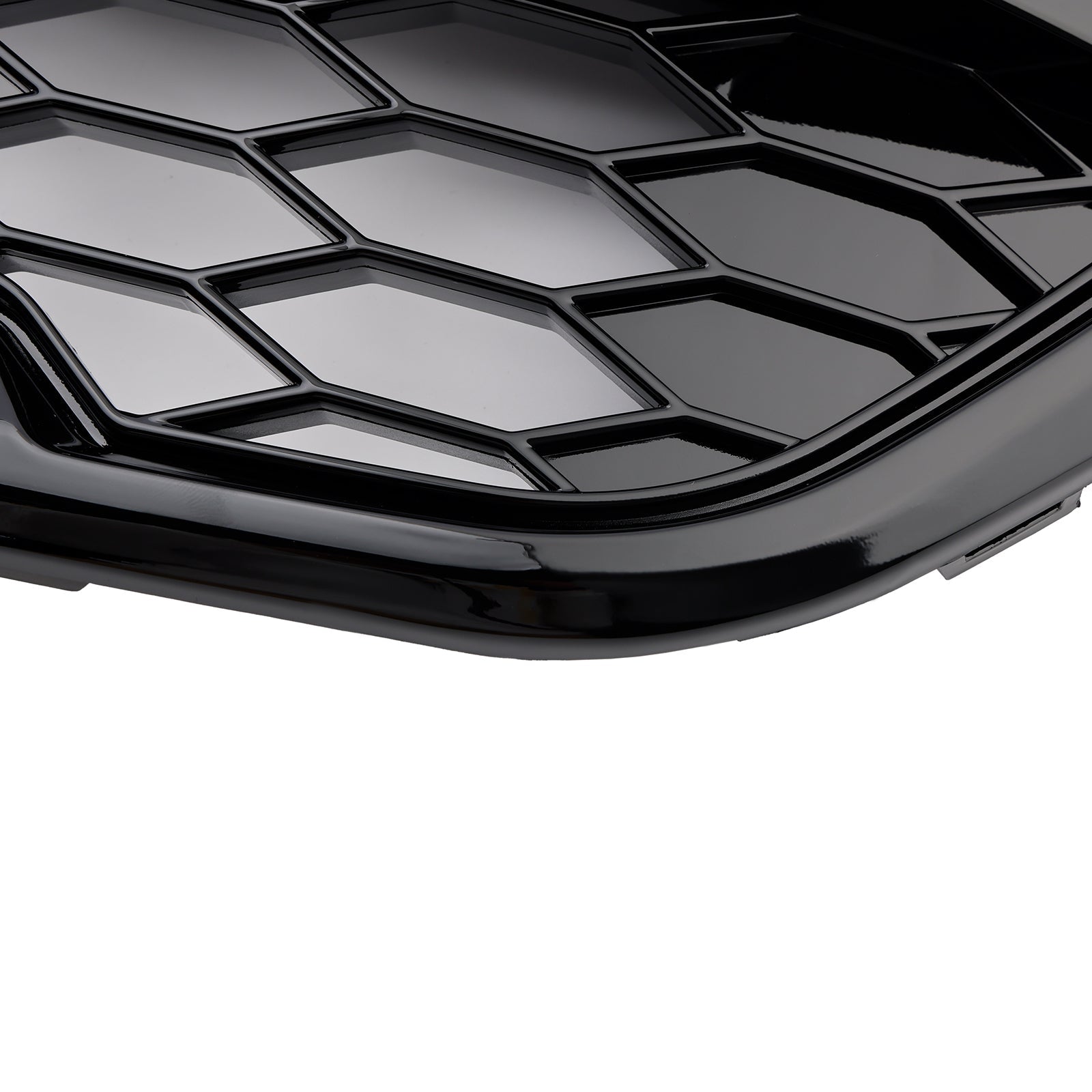 2018-2023 W/ 3LED Gloss Black Ford Transit Custom Trail W/ 3LED Front Bumper Grille